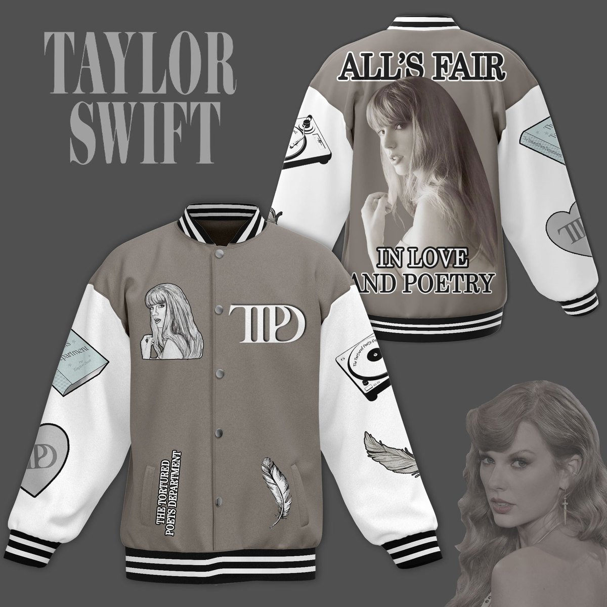 Taylor Swift New Bomber Baseball Jacket For Fan