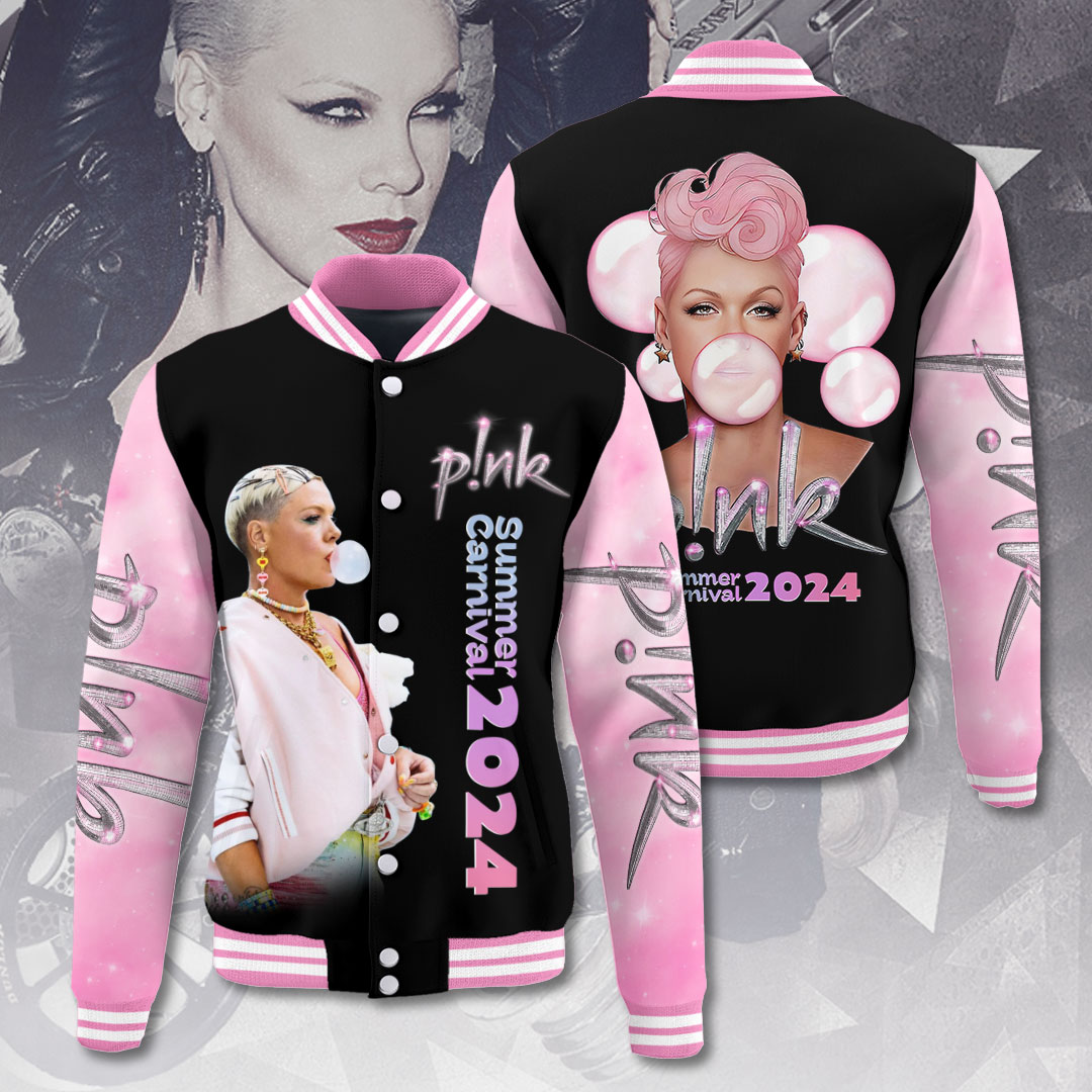 P!Nk Music Baseball Jacket For Fan