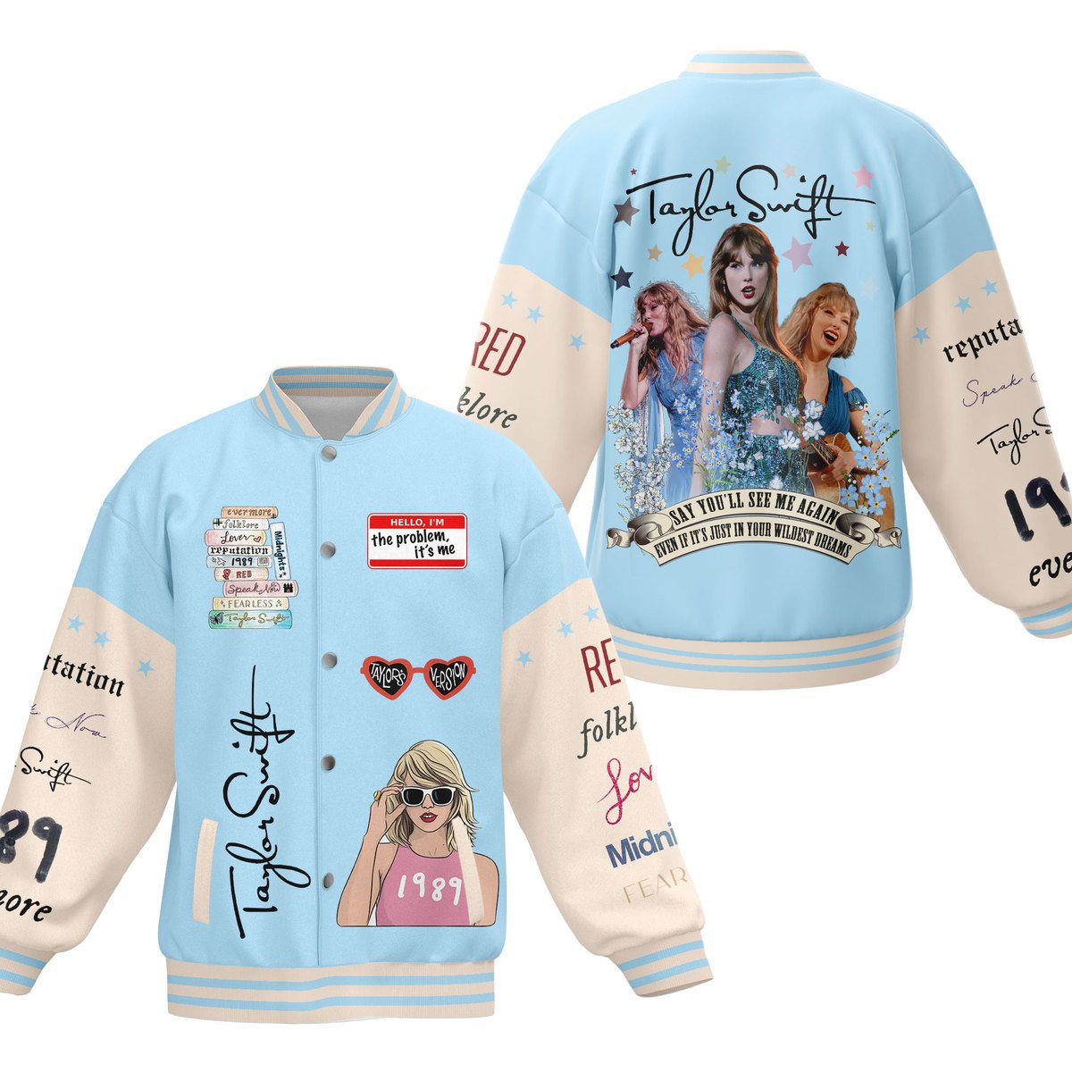 Taylor Swift New Bomber Baseball Jacket For Fan