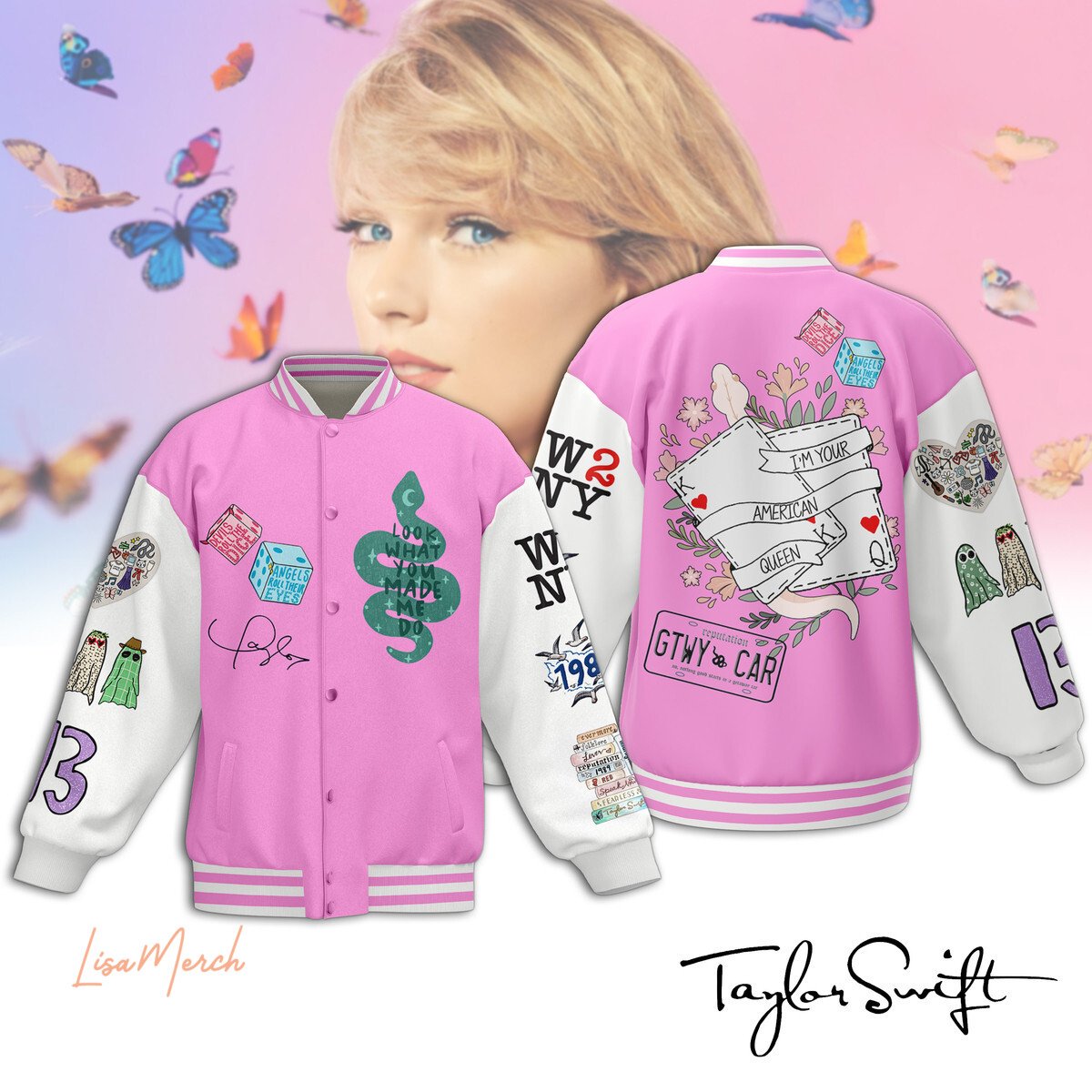 Taylor Swift New Bomber Baseball Jacket For Fan