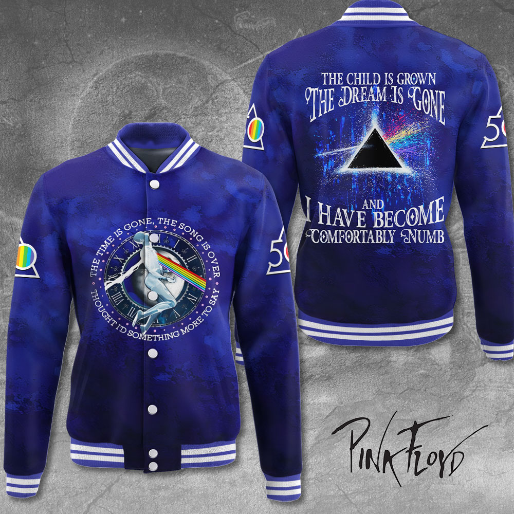 Pink Floyd Music Baseball Jacket For Fan