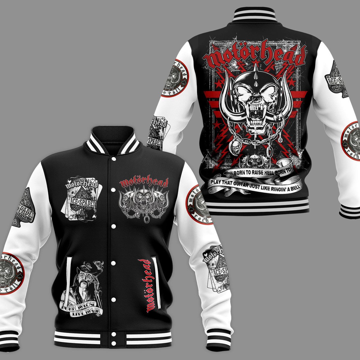 Motorhead New Bomber Baseball Jacket For Fan