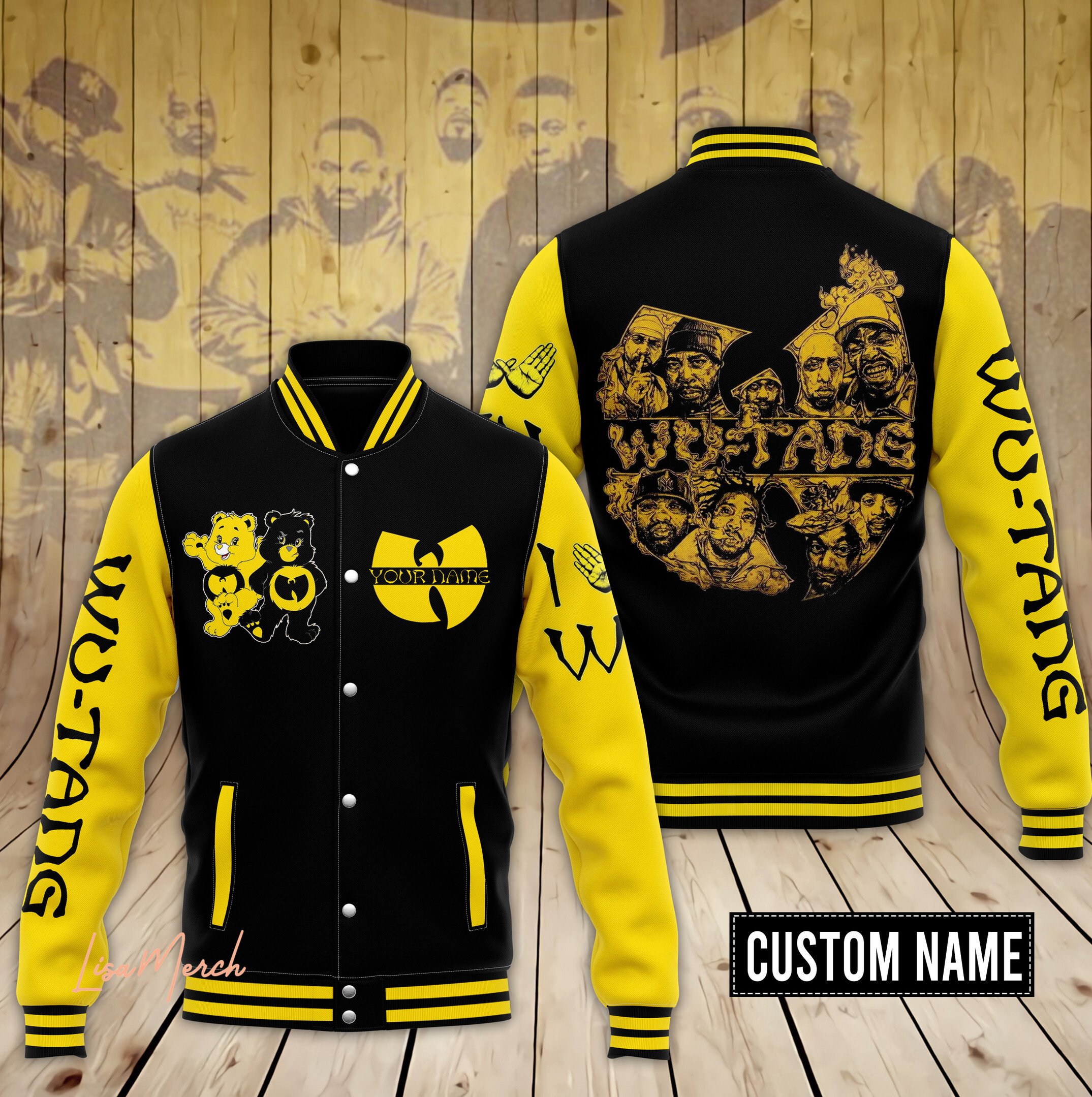 Wu Tang New Bomber Baseball Jacket For Fan
