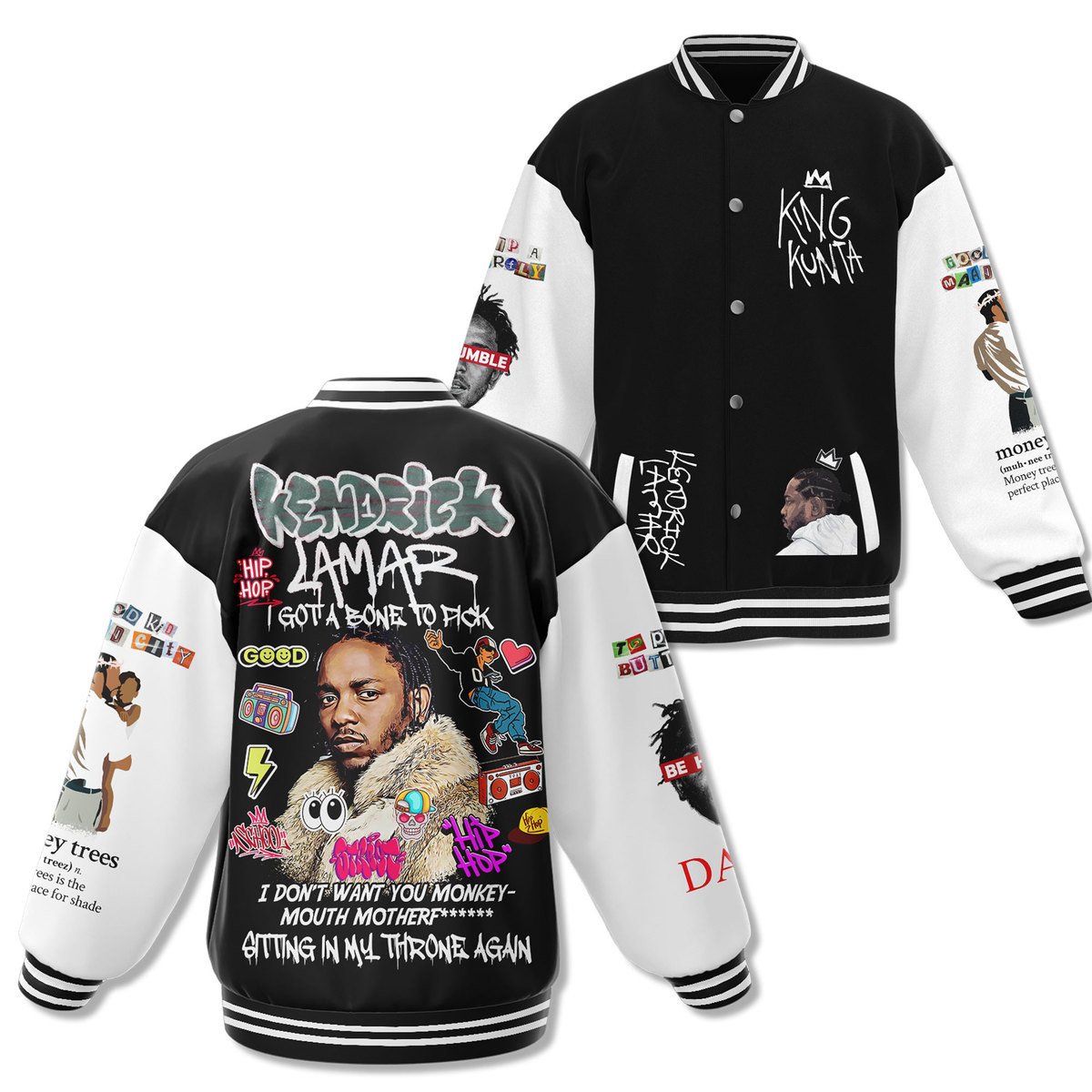Kendrick Lamar New Bomber Baseball Jacket For Fan