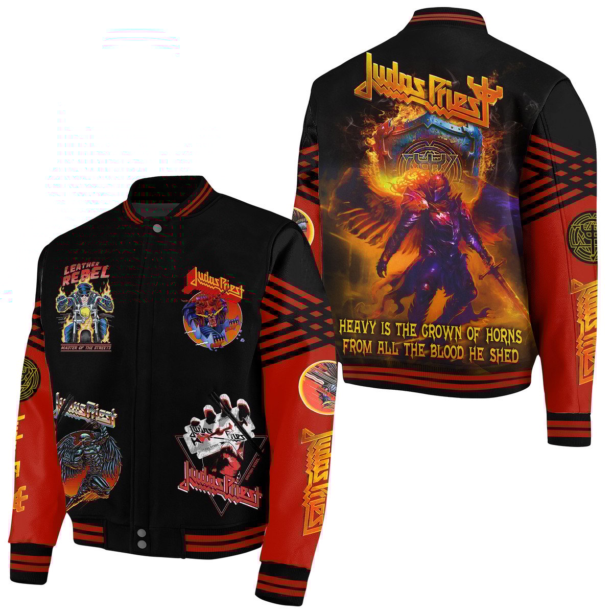 Judas Priest New Bomber Baseball Jacket For Fan