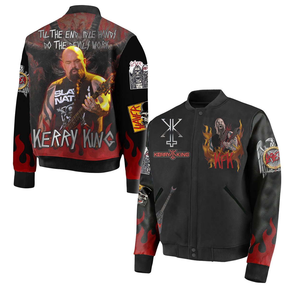 Slayer New Bomber Baseball Jacket For Fan