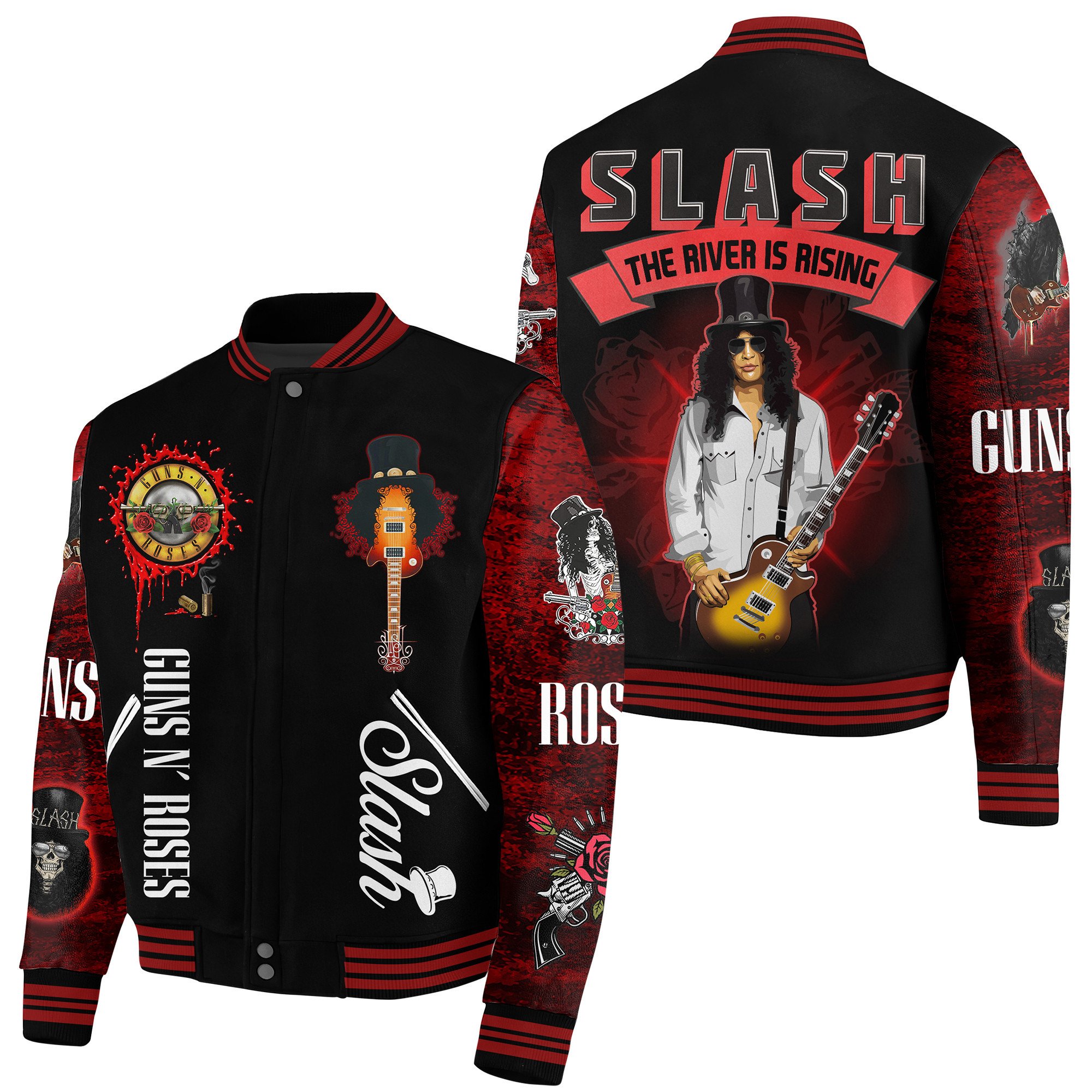 Slash New Bomber Baseball Jacket For Fan