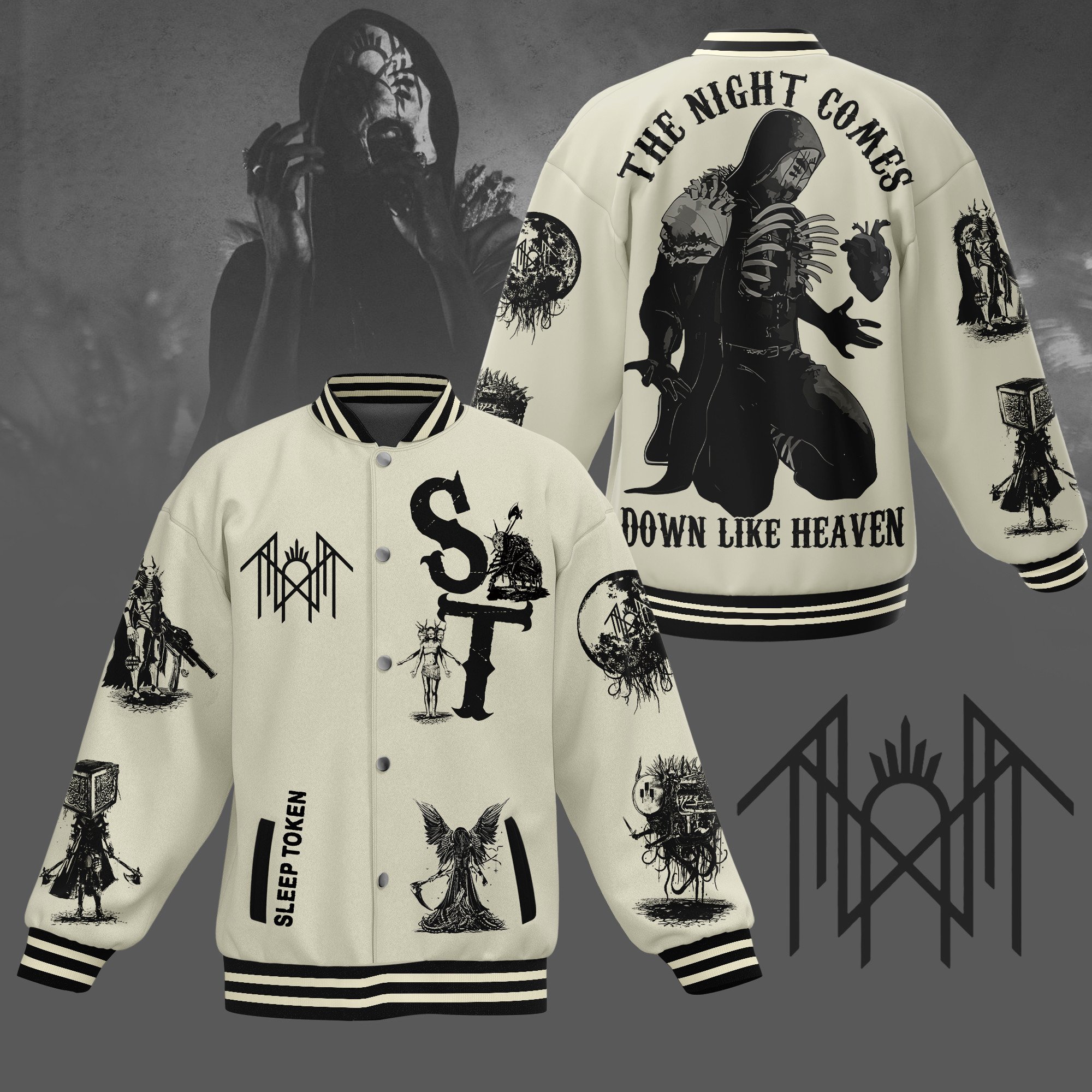 Sleep Token New Bomber Baseball Jacket For Fan