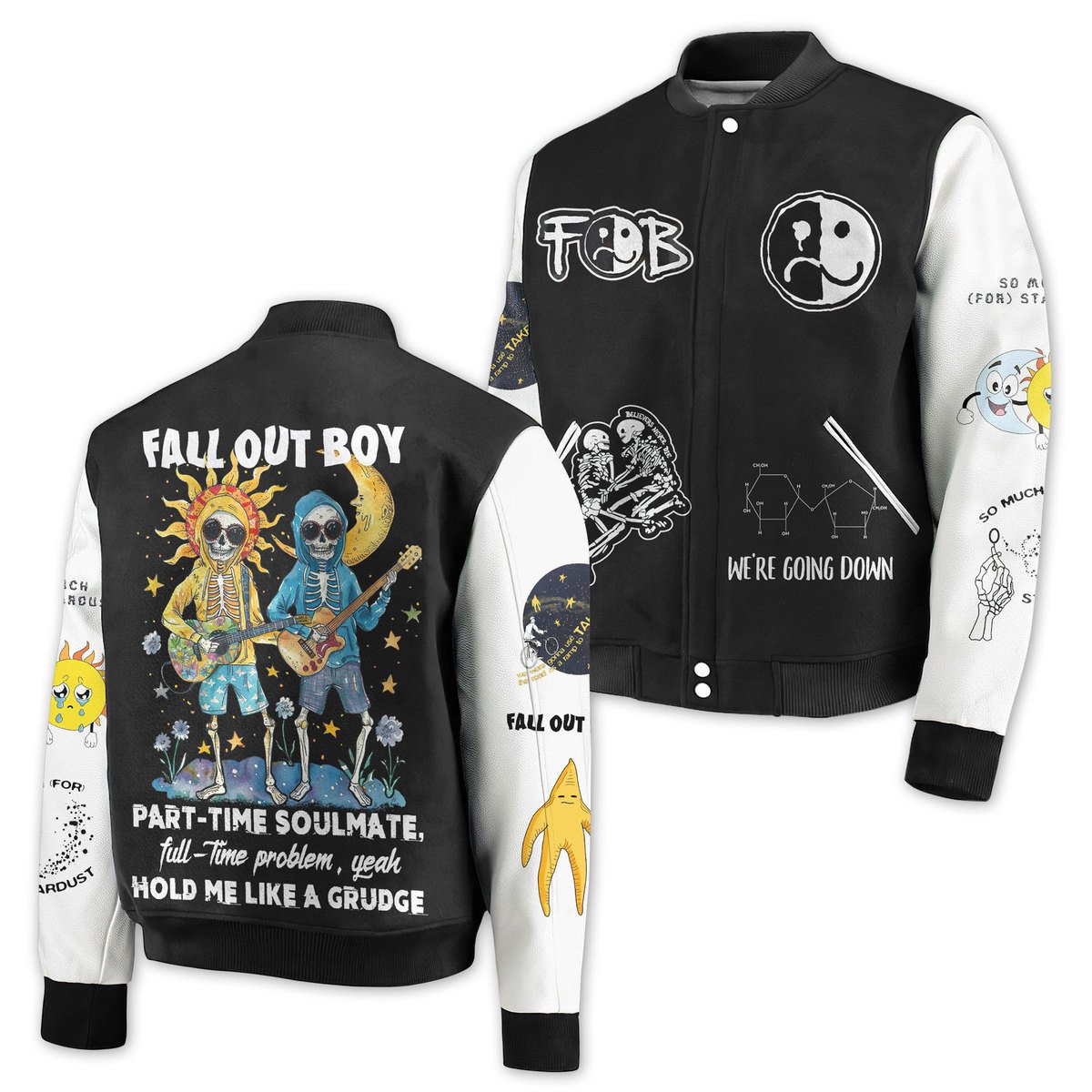 Fall Out Boy New Bomber Baseball Jacket For Fan