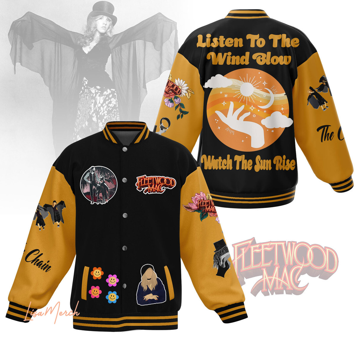 Fleetwood Mac New Bomber Baseball Jacket For Fan