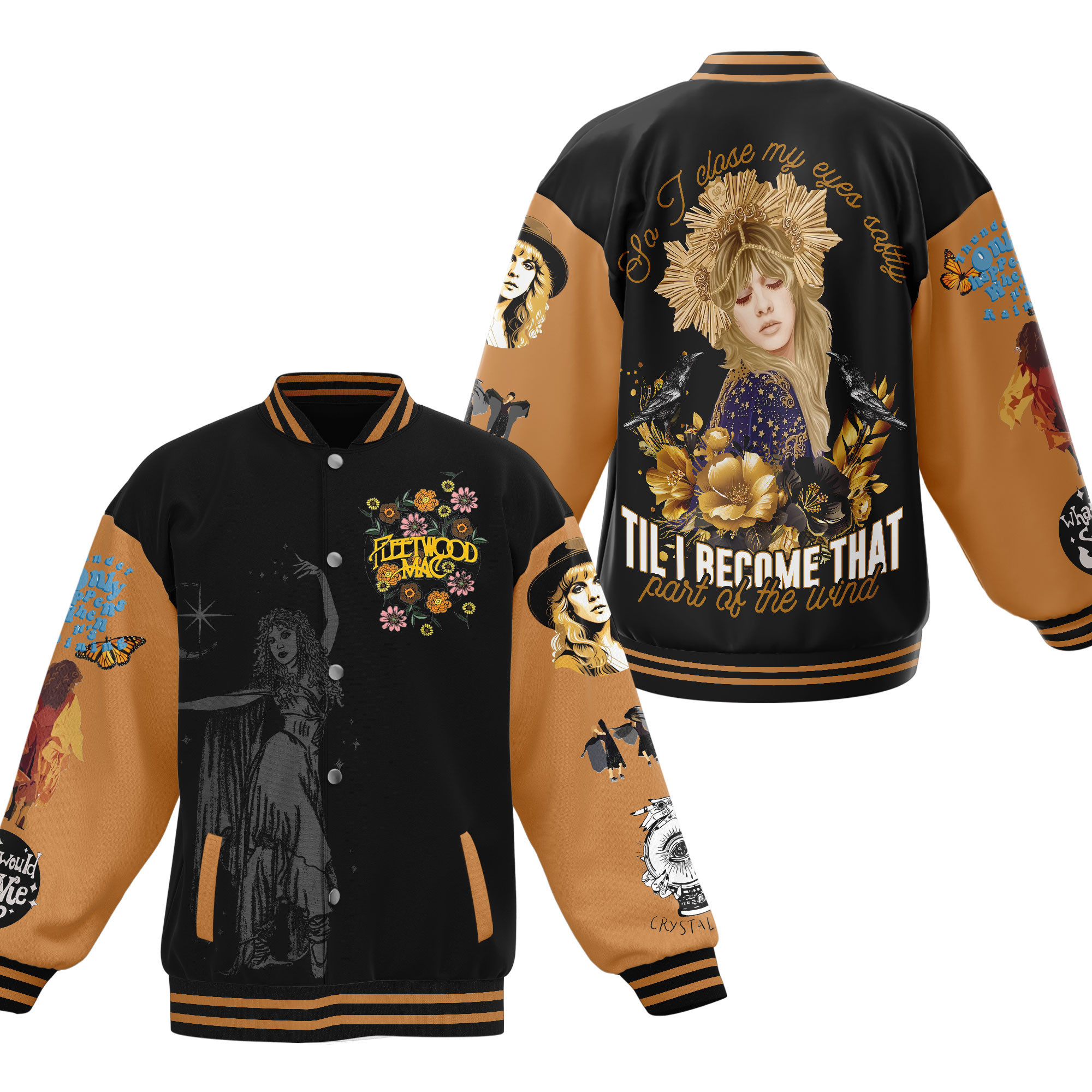 Fleetwood Mac New Bomber Baseball Jacket For Fan