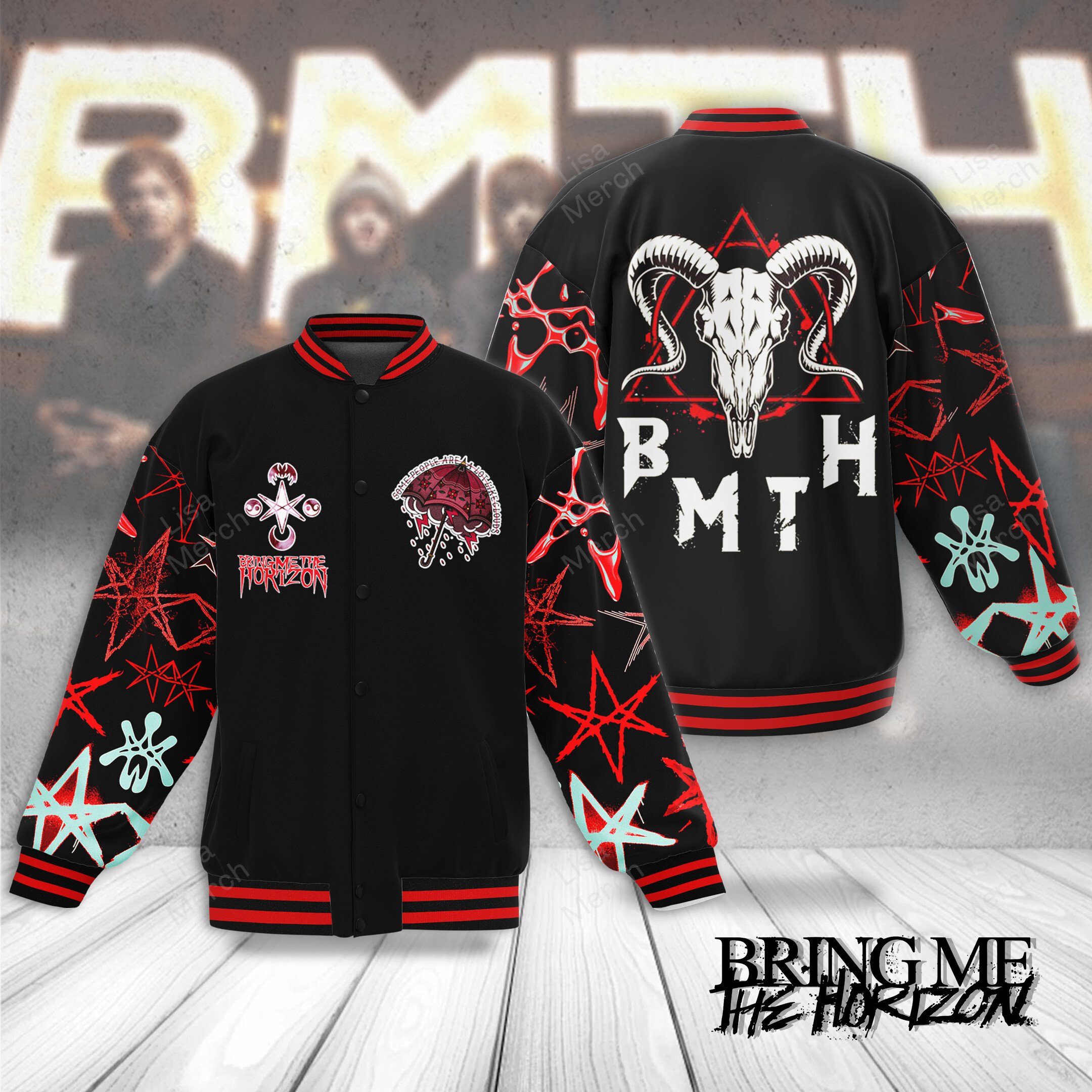Bring Me The Horizon New Bomber Baseball Jacket For Fan