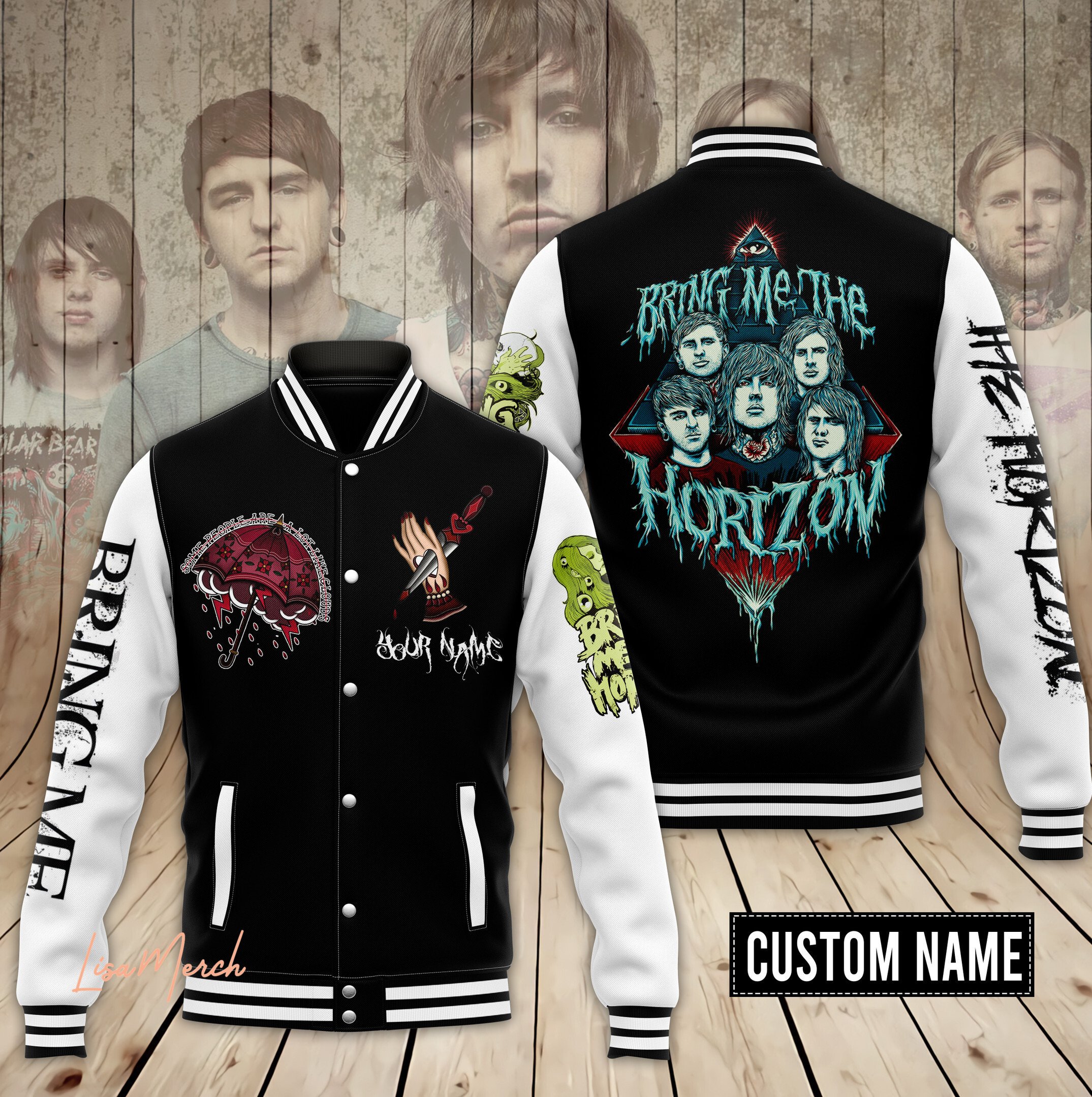 Bring Me The Horizon New Bomber Baseball Jacket For Fan