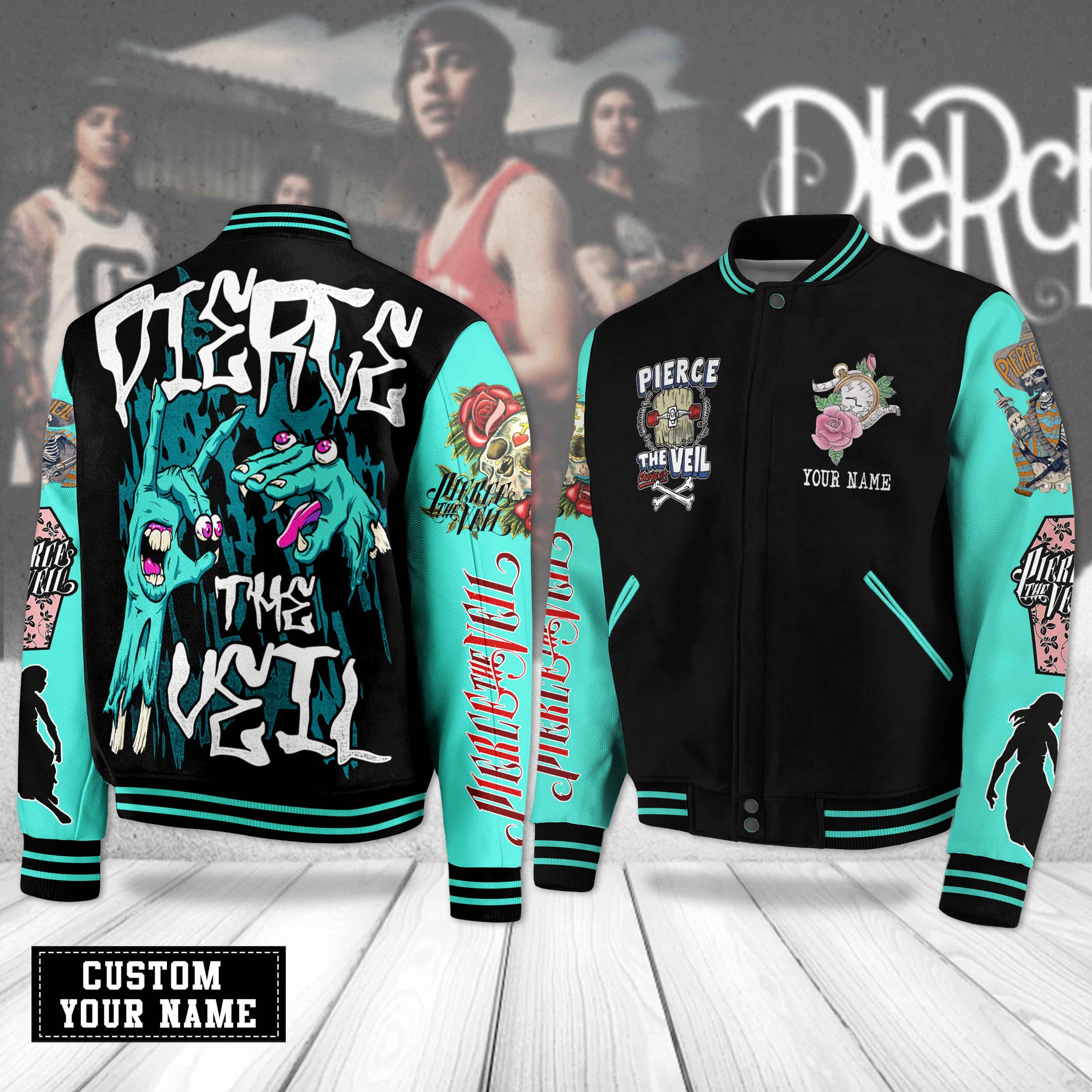 Pierce The Veil New Bomber Baseball Jacket For Fan