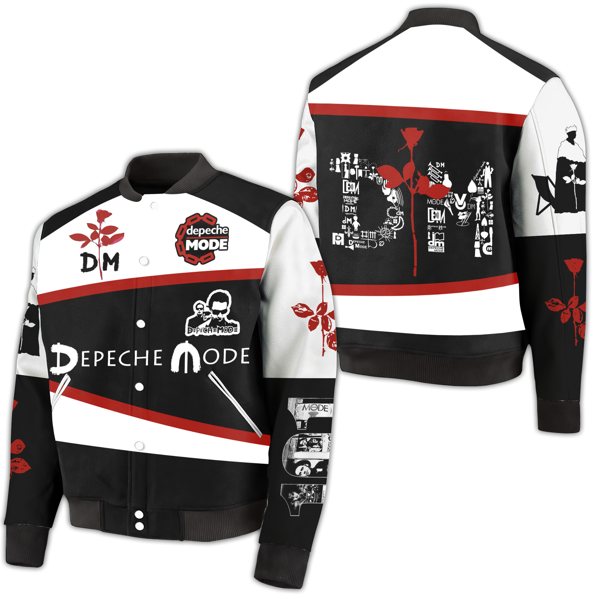 Depeche Mode New Bomber Baseball Jacket For Fan
