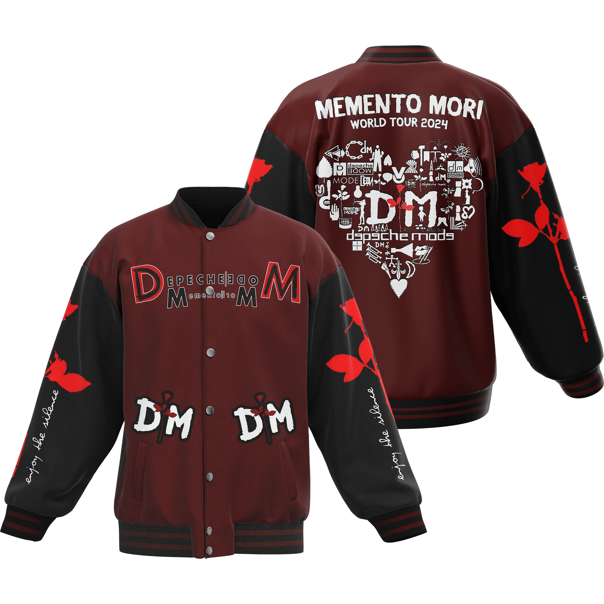 Depeche Mode New Bomber Baseball Jacket For Fan