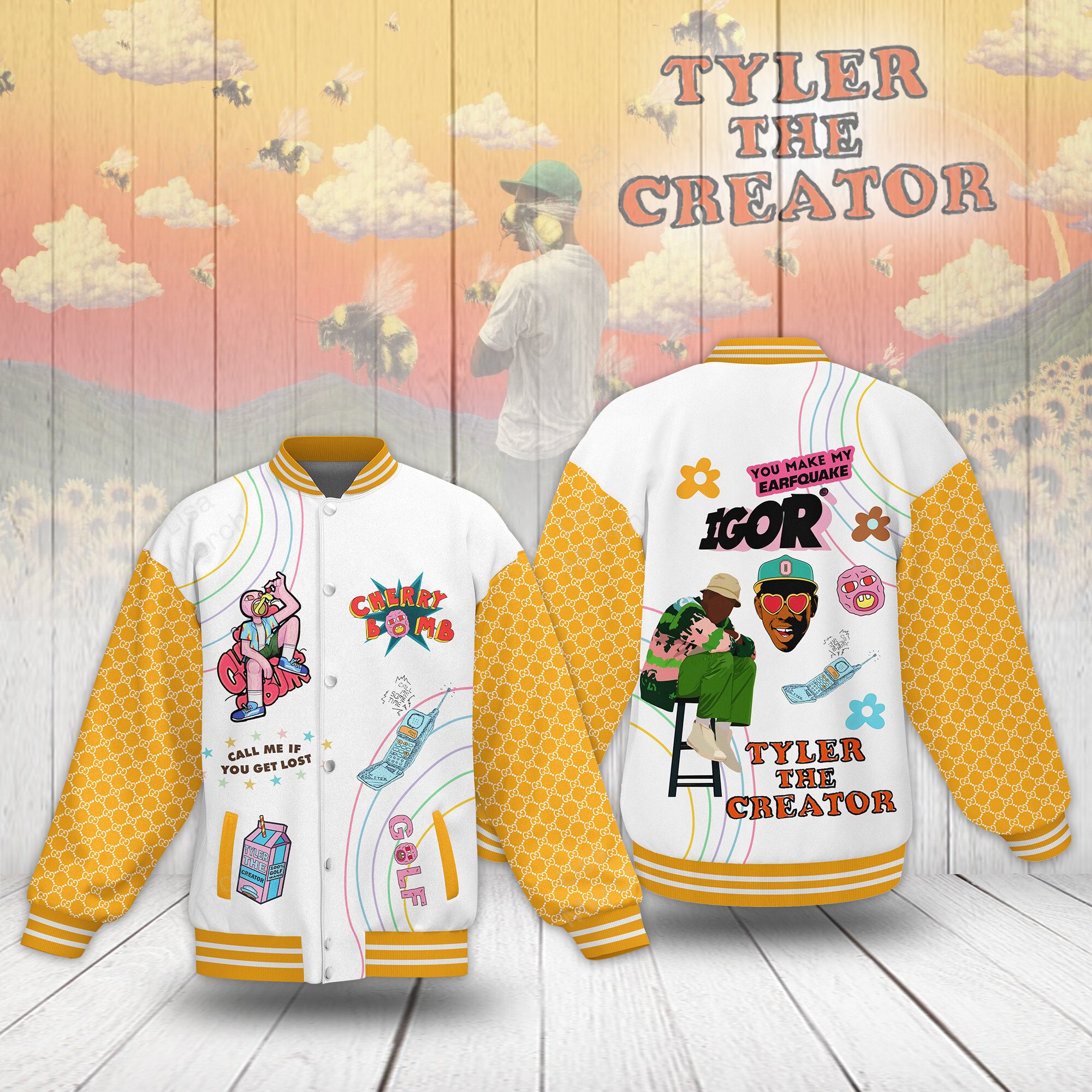 Tyler The Creator New Bomber Baseball Jacket For Fan