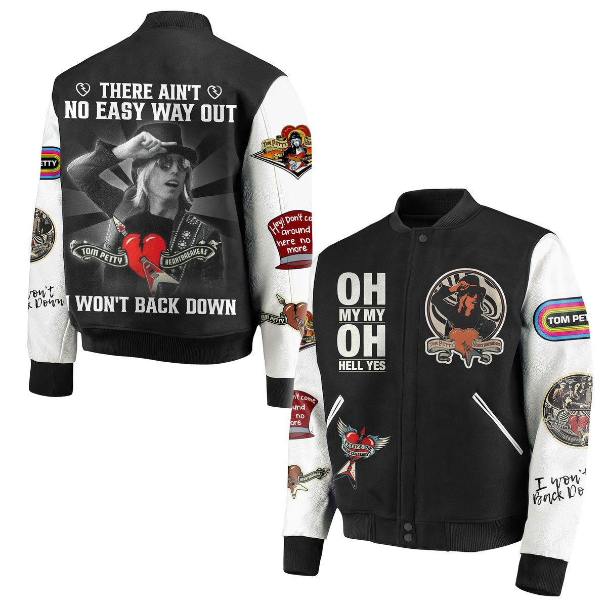 Tom Petty New Bomber Baseball Jacket For Fan