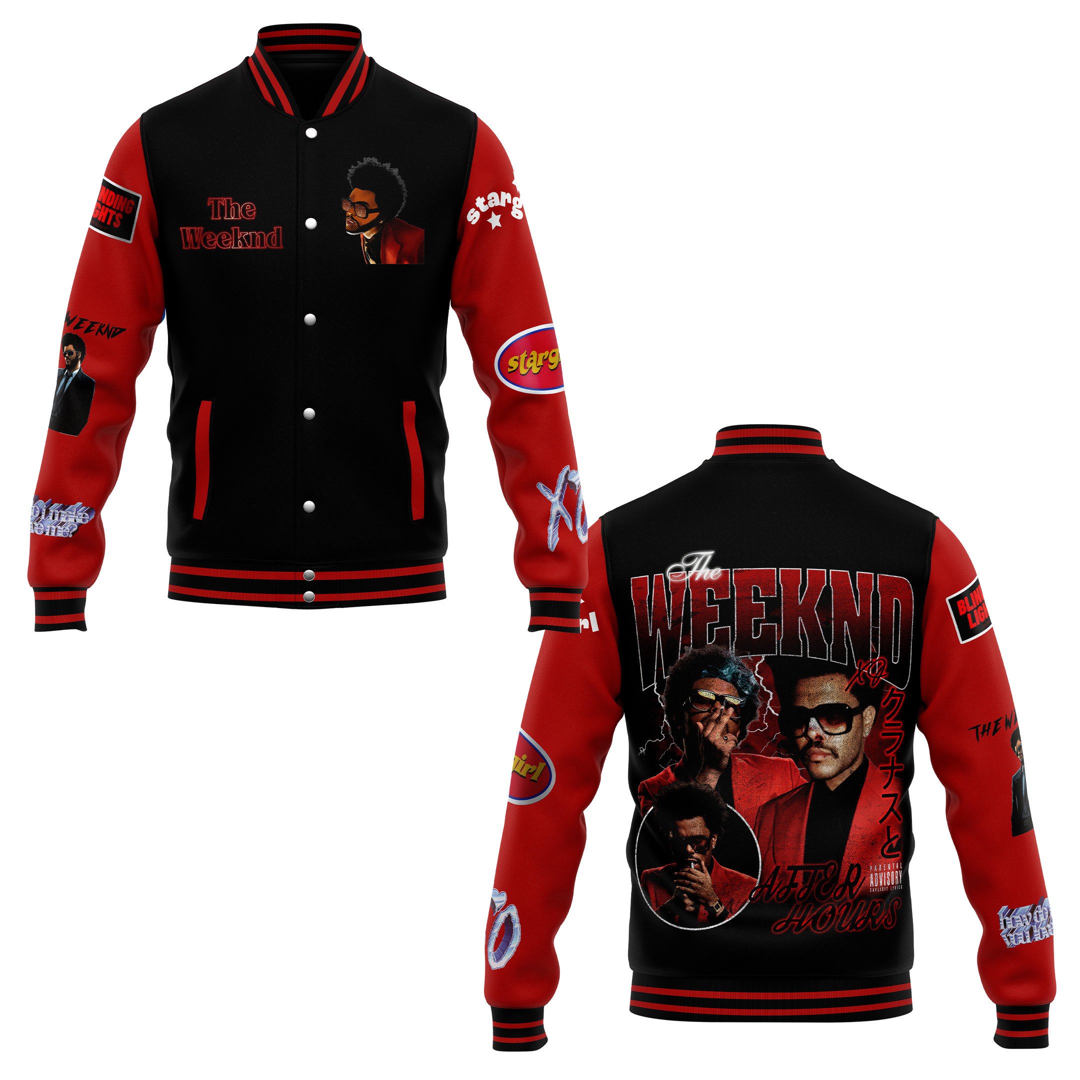 The Weekend New Bomber Baseball Jacket For Fan