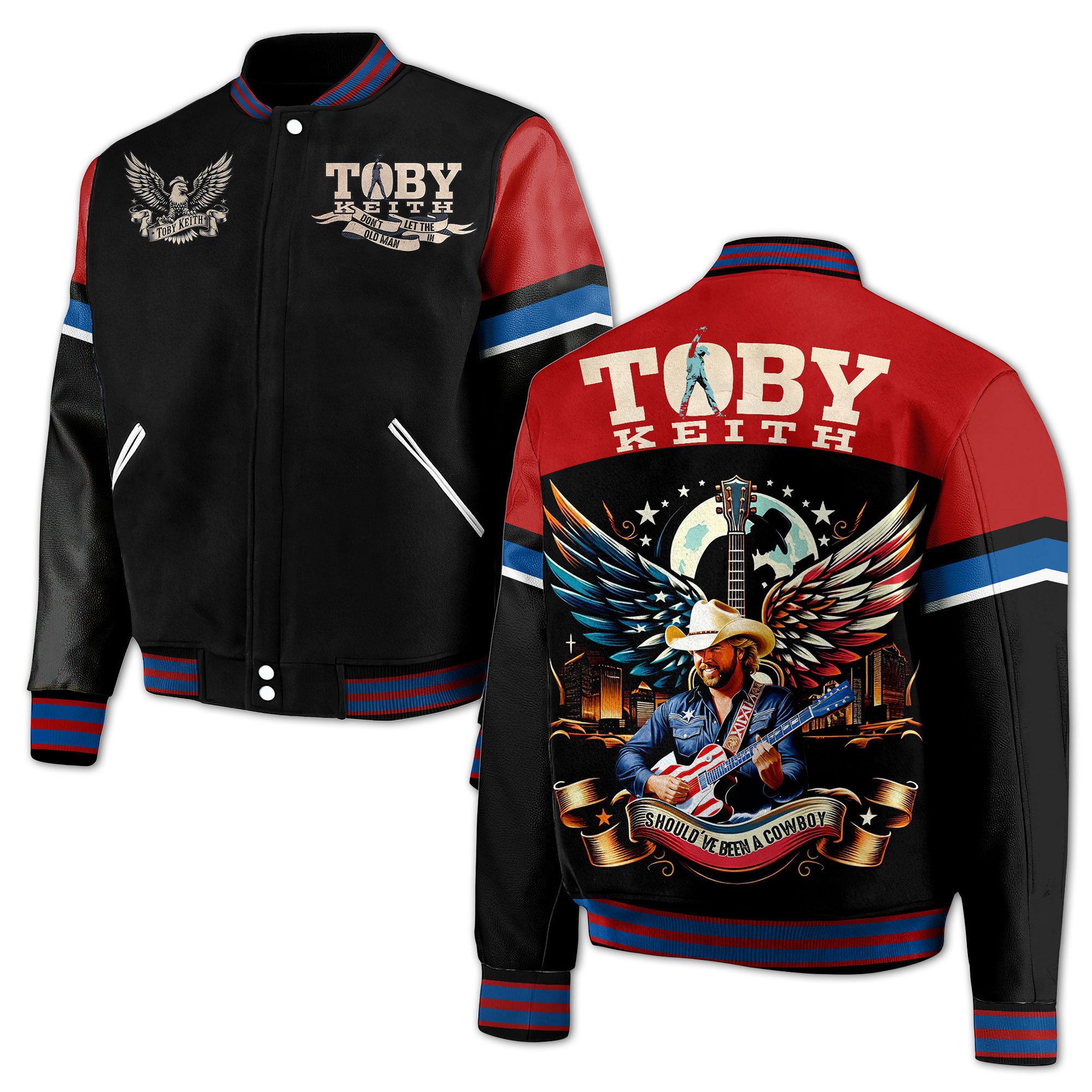 Toby Keith New Bomber Baseball Jacket For Fan
