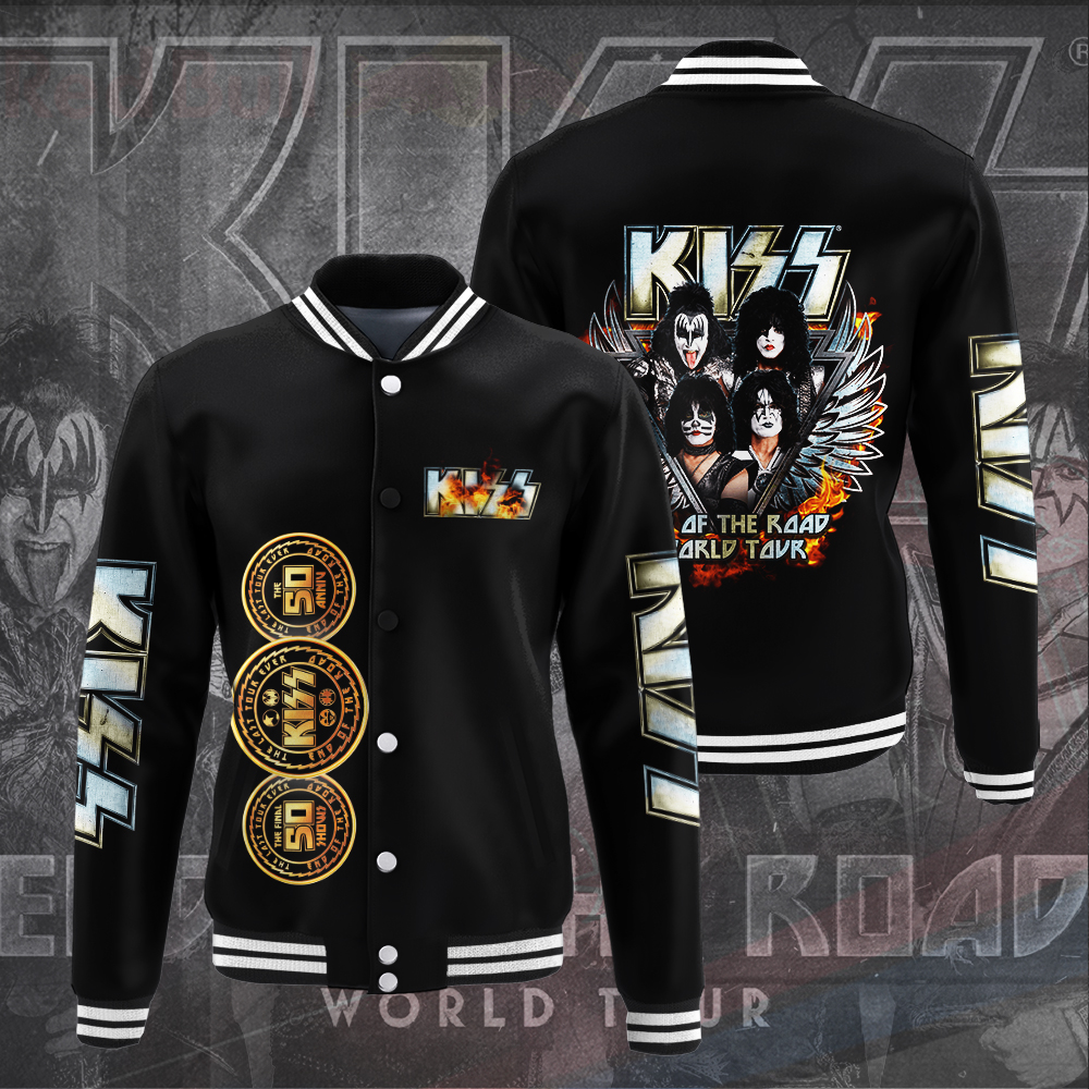 Kiss Sonic Boom Varsity Jacket  2010 Collector Design