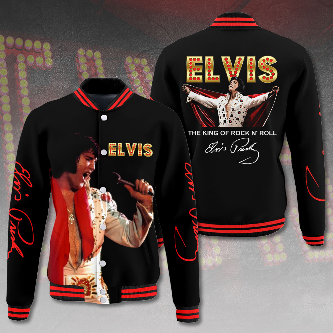Elvis Red Flame Varsity  68 Comeback Edition