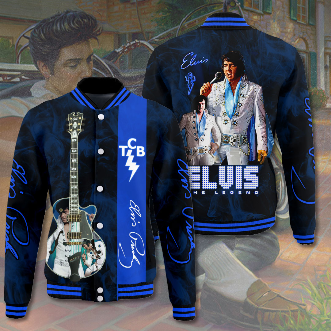 Elvis Blue Signature Jacket  King Of Rock Edition