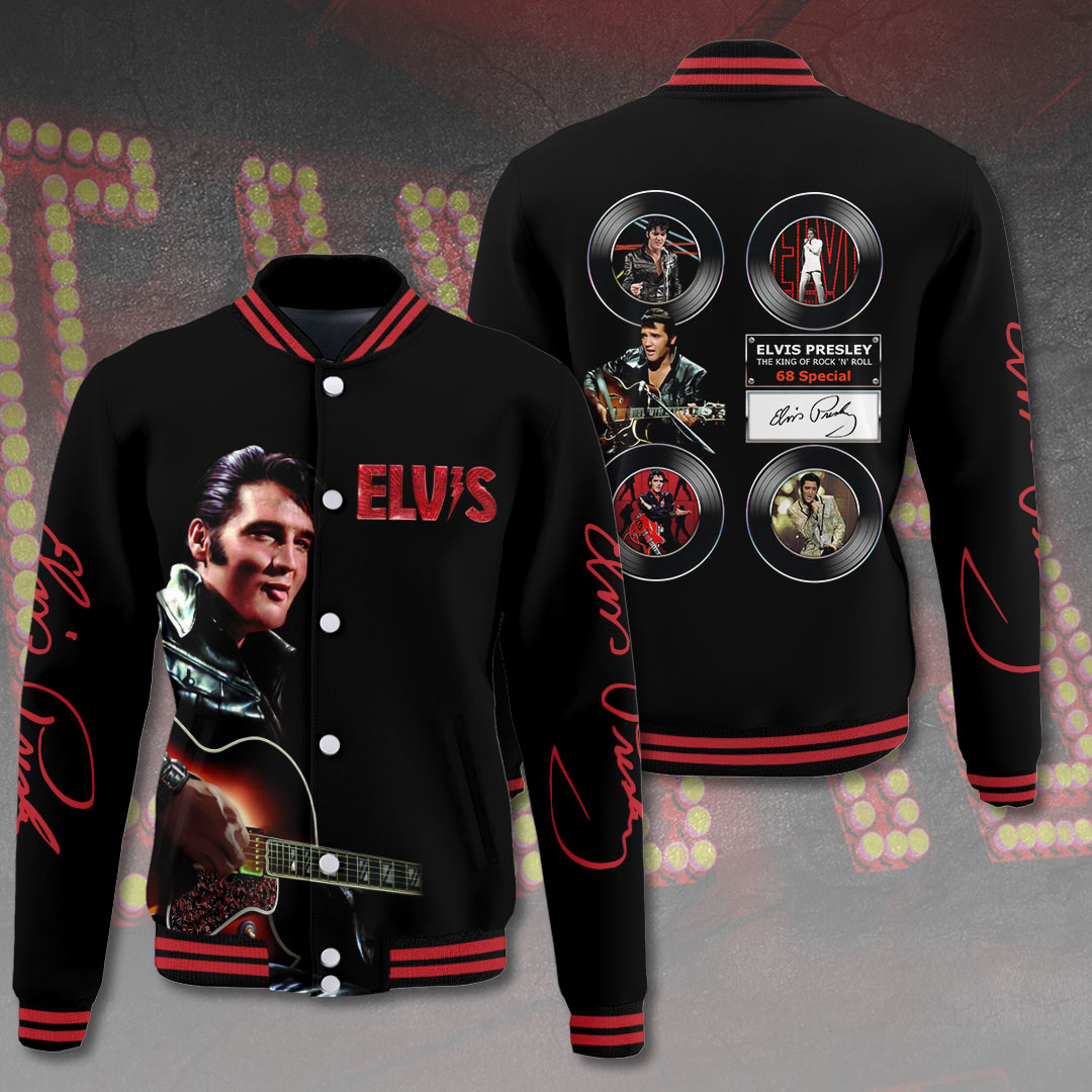 Elvis Stage Legend Jacket  Retro Poster Style
