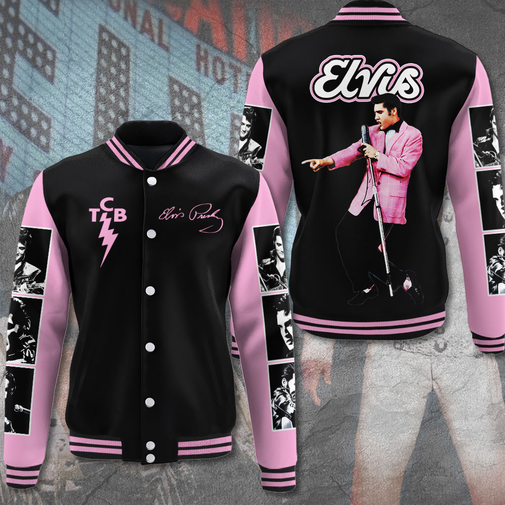 Elvis Black & Gold Varsity  Tribute Edition