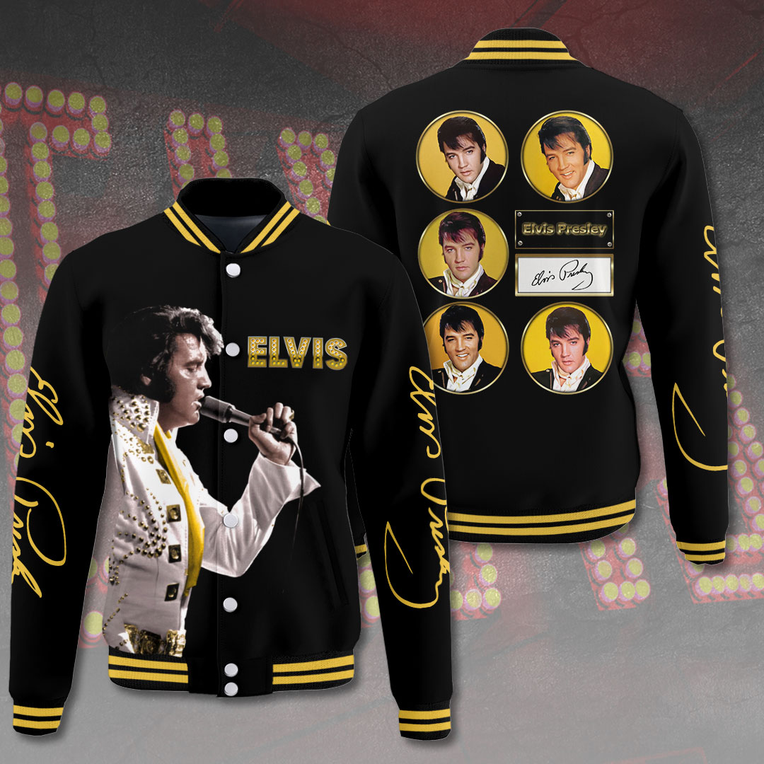 Elvis Presley Forever Varsity  1977 Tribute Jacket