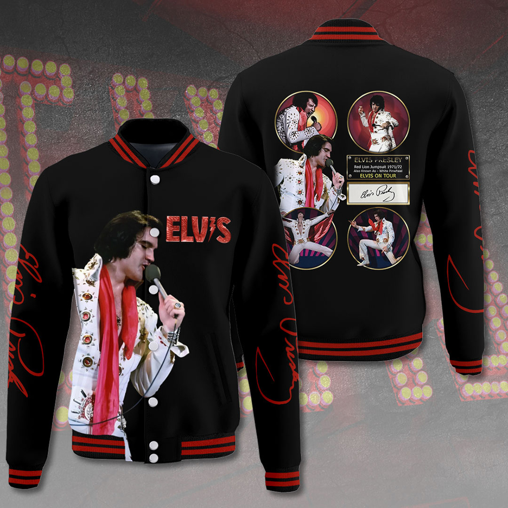 Elvis Forever Gold Varsity  90Th Birthday Collector
