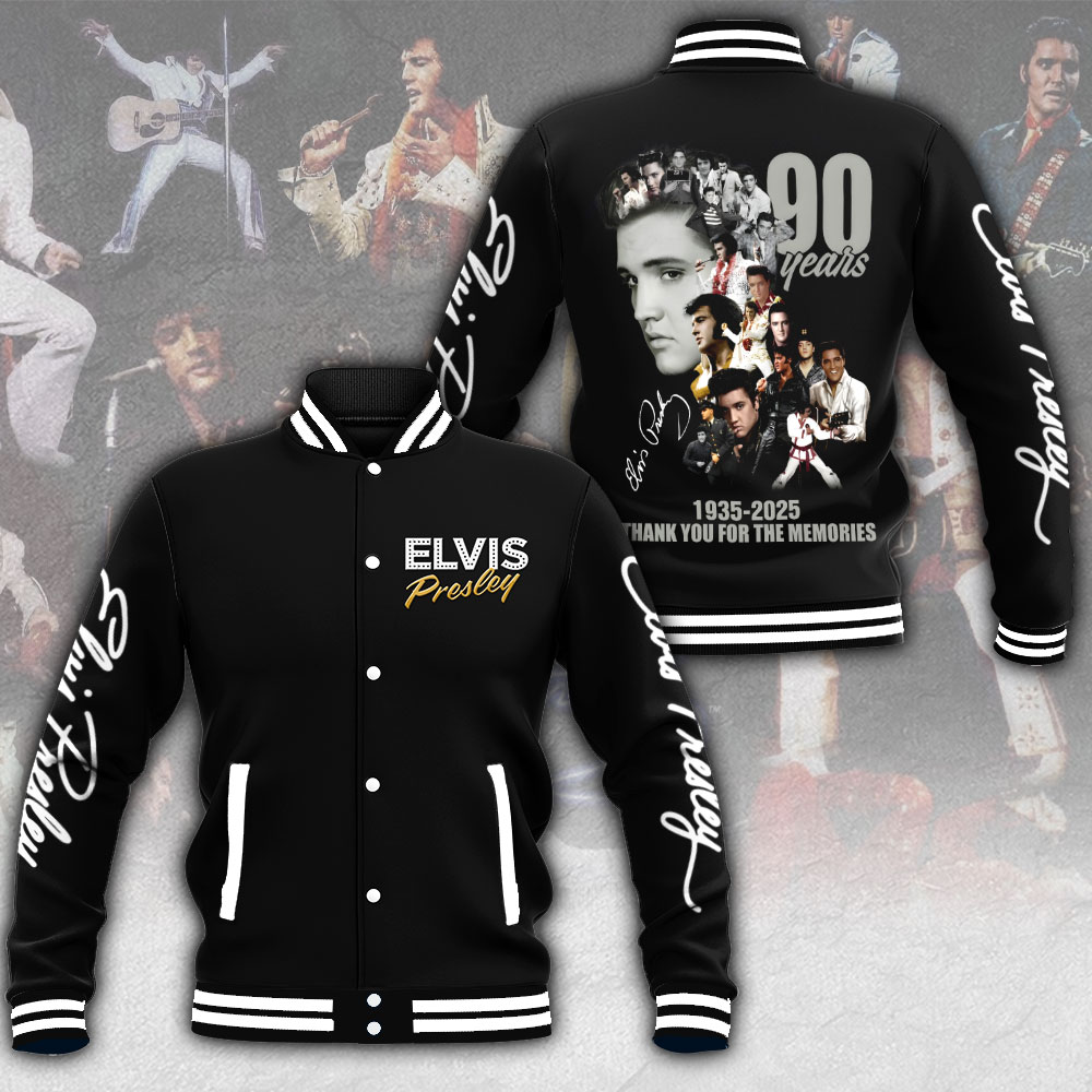 Elvis Presley Varsity Jacket