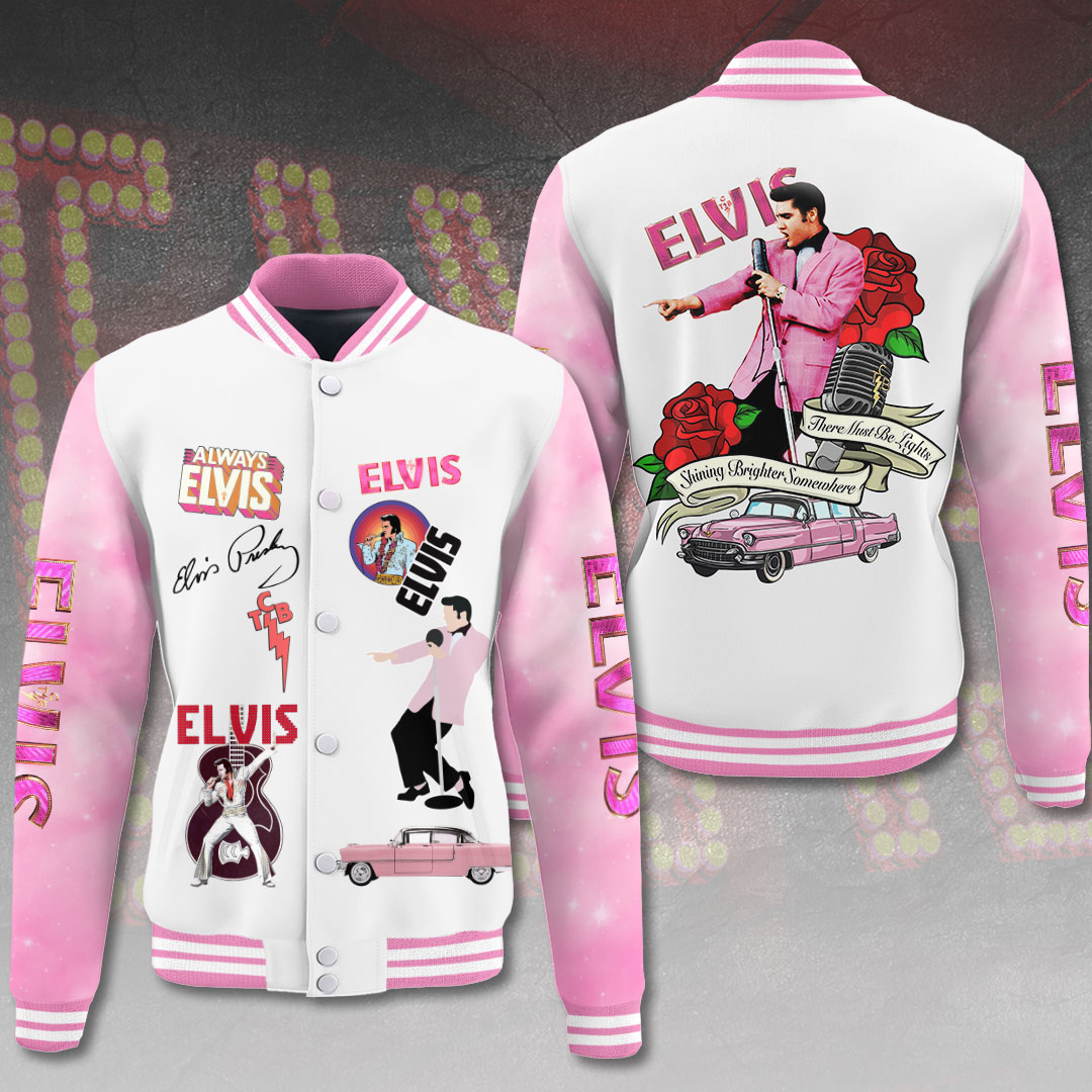 Elvis Presley Varsity Jacket