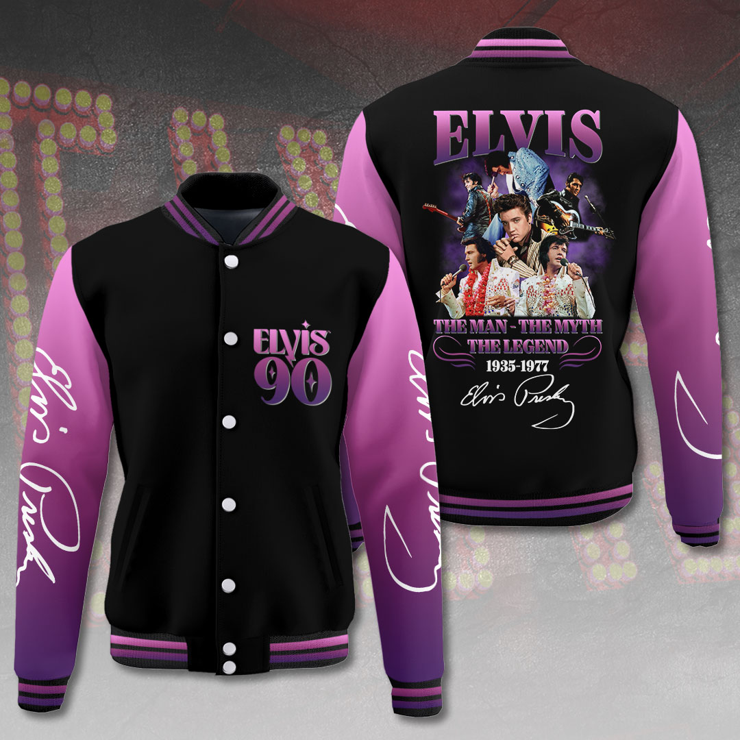 Elvis Presley Tribute Varsity Jacket 1977 Memorial Edition