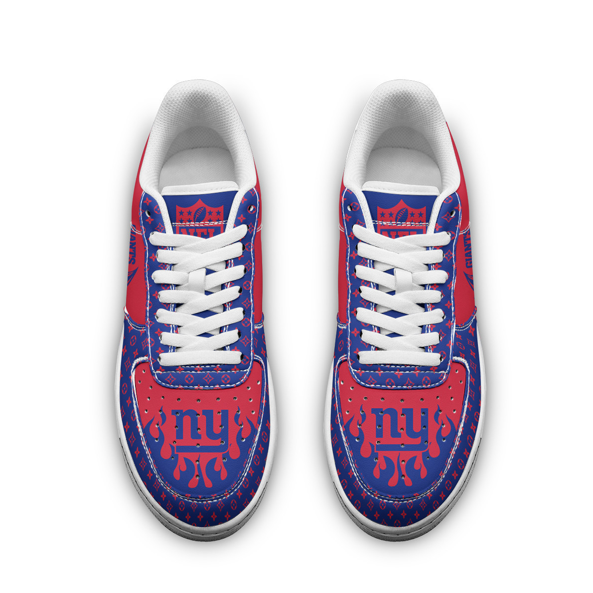 New York Giants Air Force 1 Shoes Shoes Bg63 Style Vintage Special For Men Women - Image 2