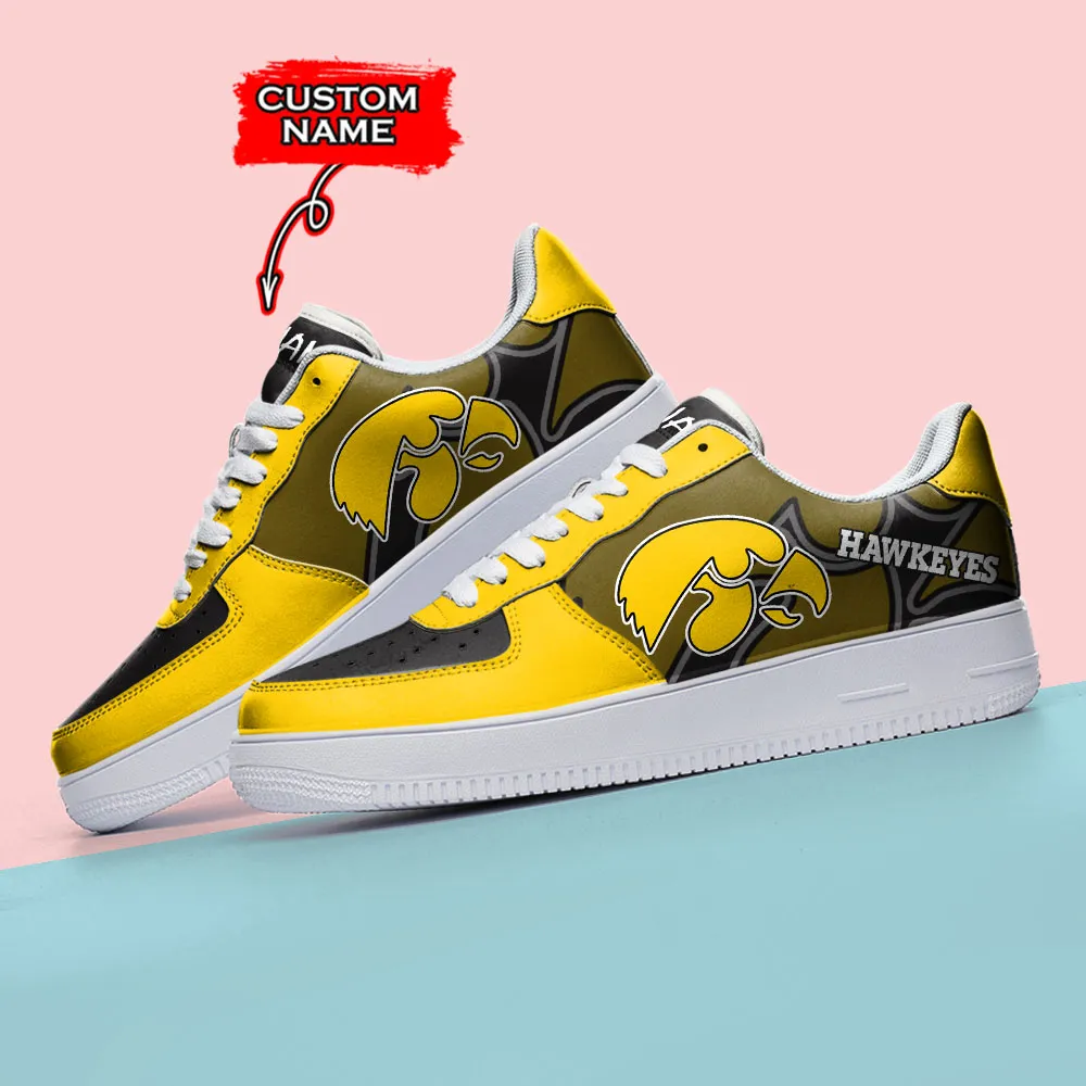 Iowa Hawkeyes Ncaa Sport Team Air Force 1 Shoes For Men And Women - Image 3