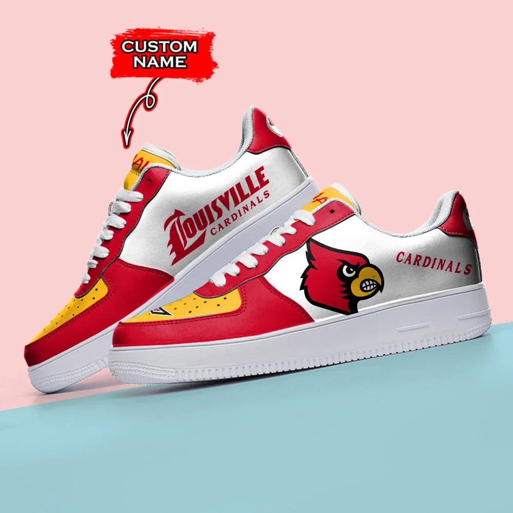 Louisville Cardinals Ncaa Sport Team Air Force 1 Shoes For Men And Women - Image 3