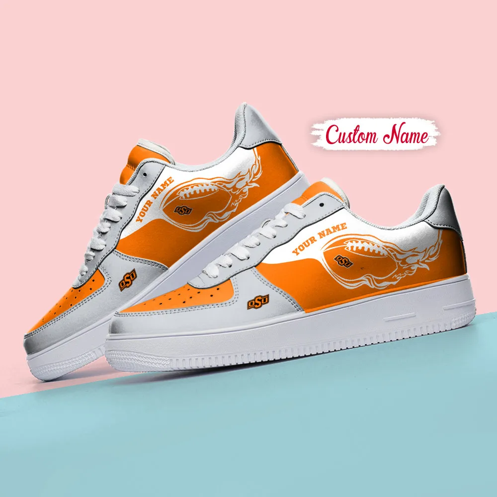 Oklahoma State Cowboys Ncaa Sport Team Air Force 1 Shoes For Men And Women - Image 3