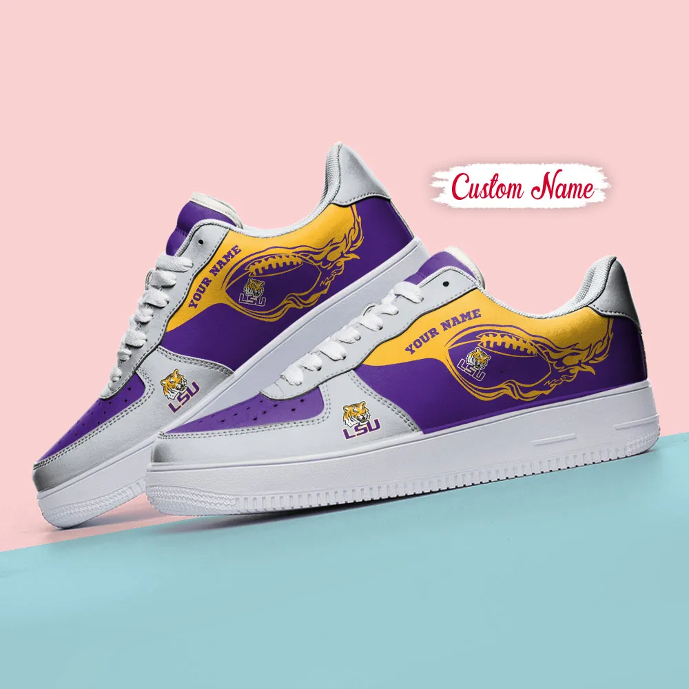 Lsu Tigers Ncaa Sport Team Air Force 1 Shoes For Men And Women - Image 3