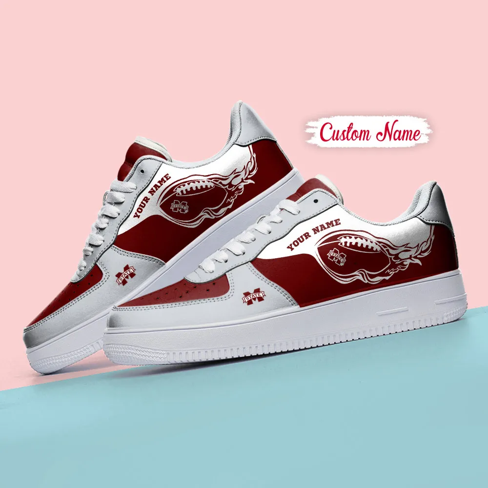 Mississippi State Bulldogs Ncaa Sport Team Air Force 1 Shoes For Men And Women - Image 3