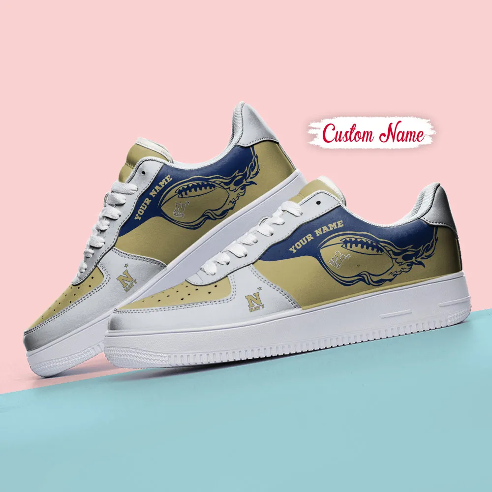 Navy Midshipmen Ncaa Sport Team Air Force 1 Shoes For Men And Women - Image 3
