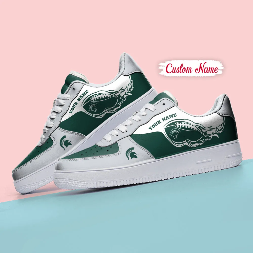 Michigan State Spartans Ncaa Sport Team Air Force 1 Shoes For Men And Women - Image 3