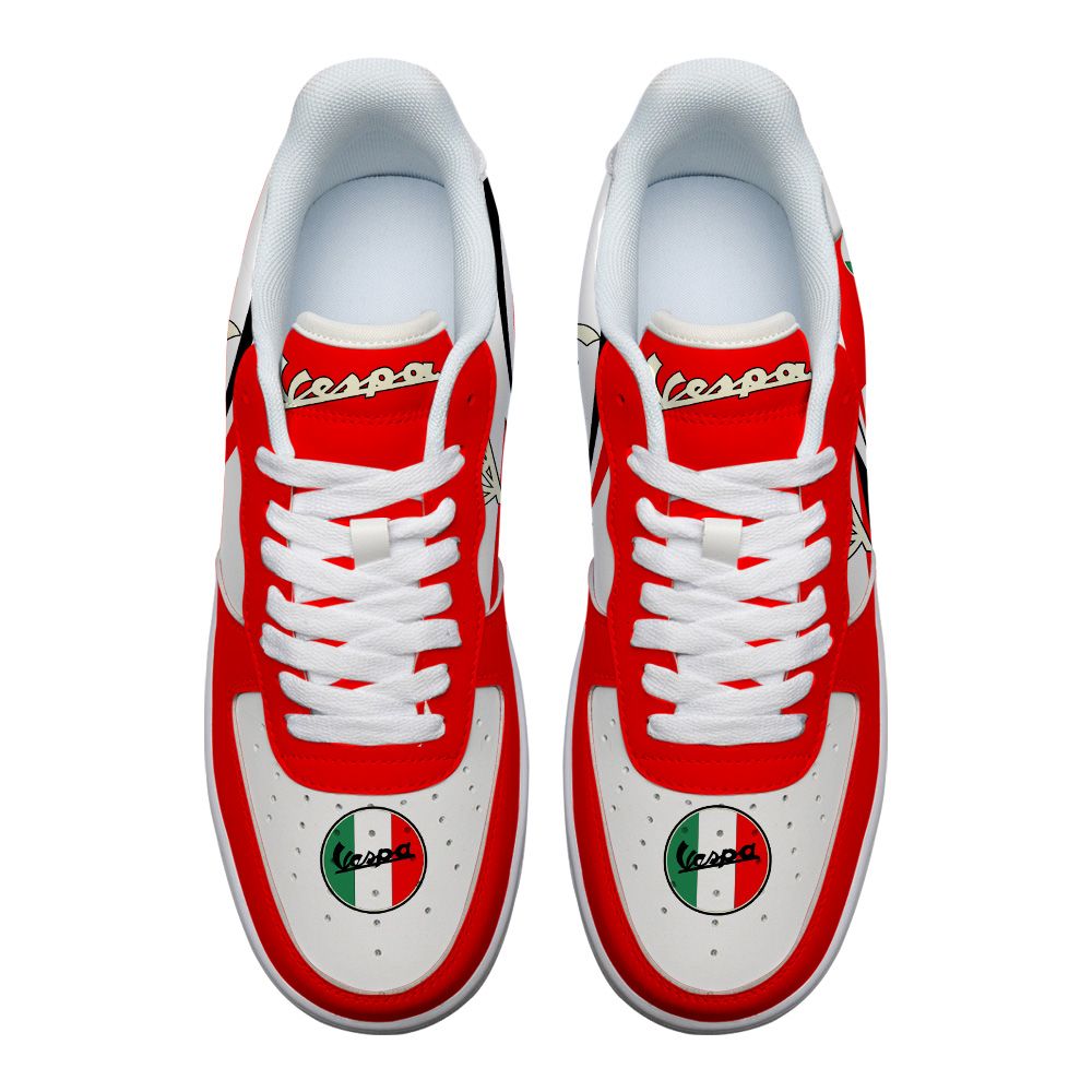 Vespa Custom Air Force Shoes Style Vintage Special For Men Women - Image 3