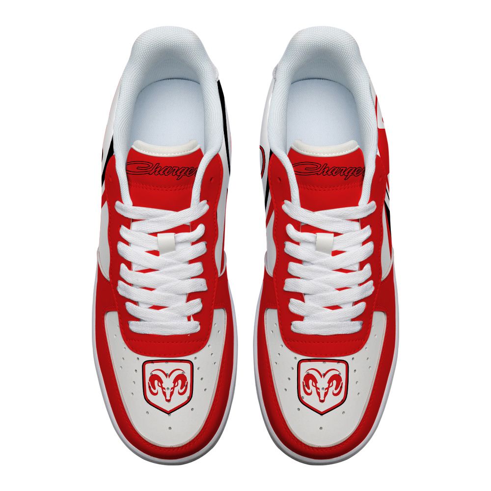 Dodge Charger Custom Air Force Shoes Style Vintage Special For Men Women - Image 3