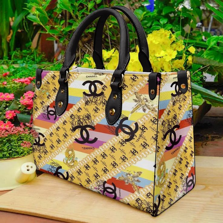 Chanel white and blue animal pattern Women Leather Handbag Chanel Bags 2025