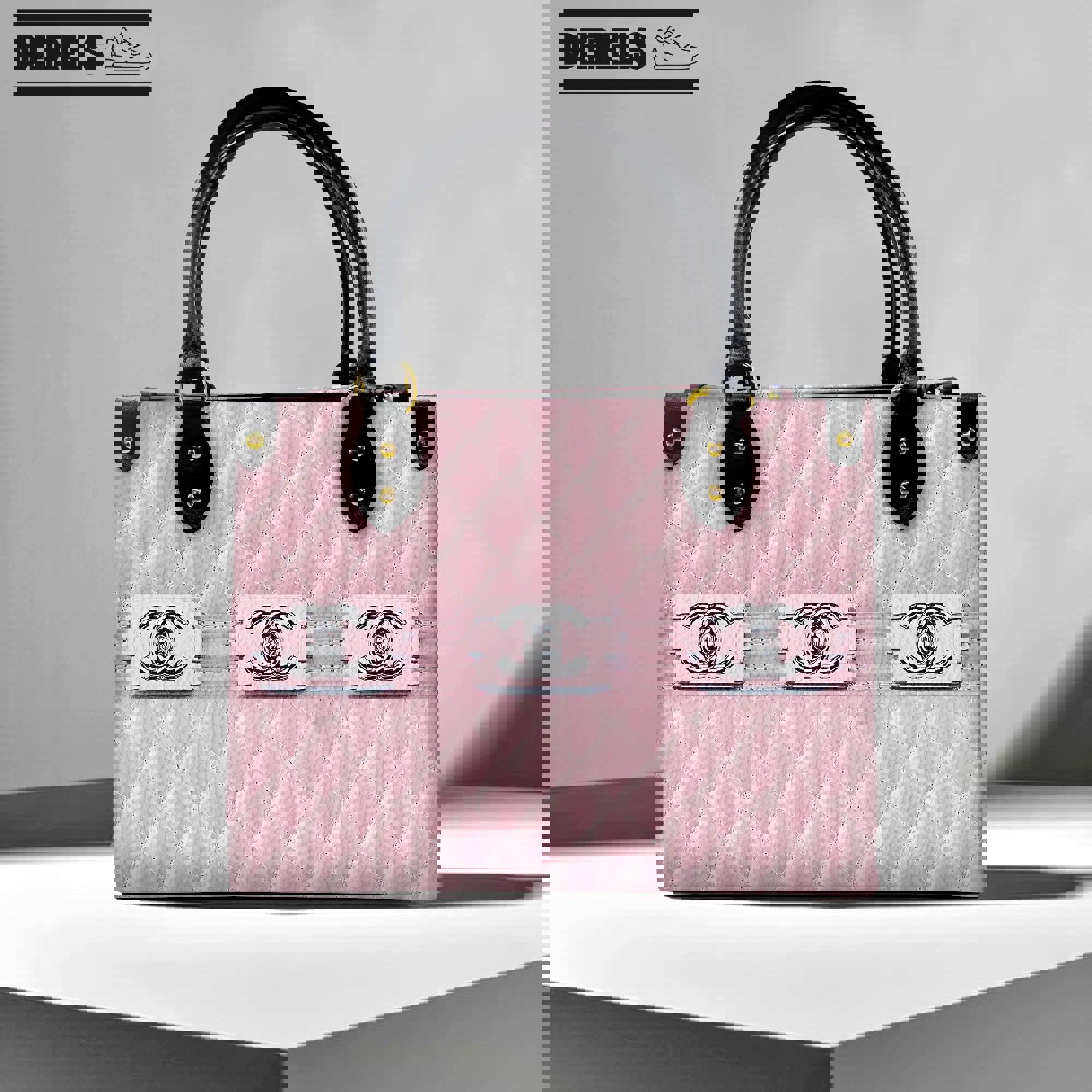 Chanel logo print Women Luxury Leather Handbag Chanel Bags 2025