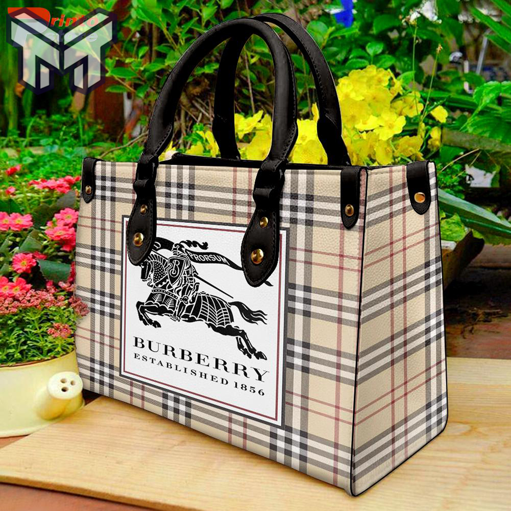 Burberry Leather Handbag Luxury Burberry Bags 2025