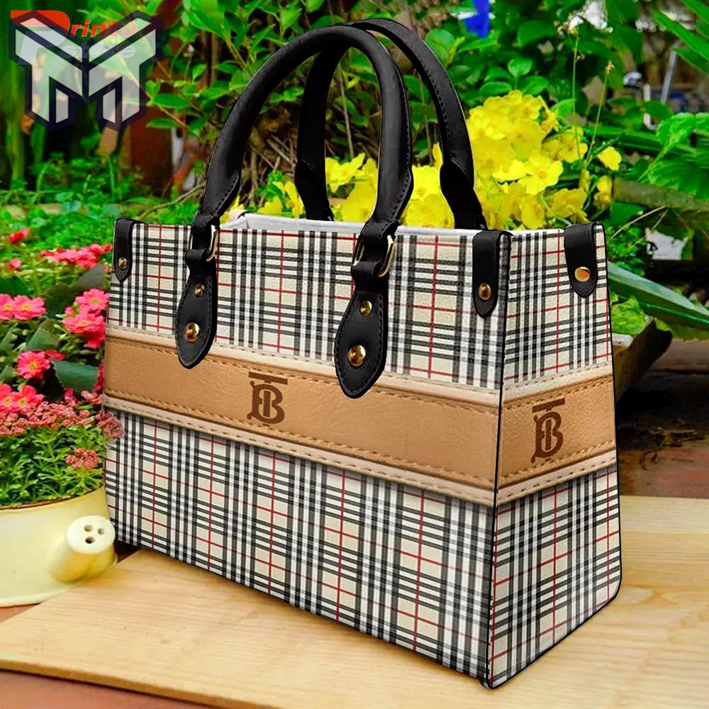 Burberry Leather Handbag Luxury Burberry Bags 2025