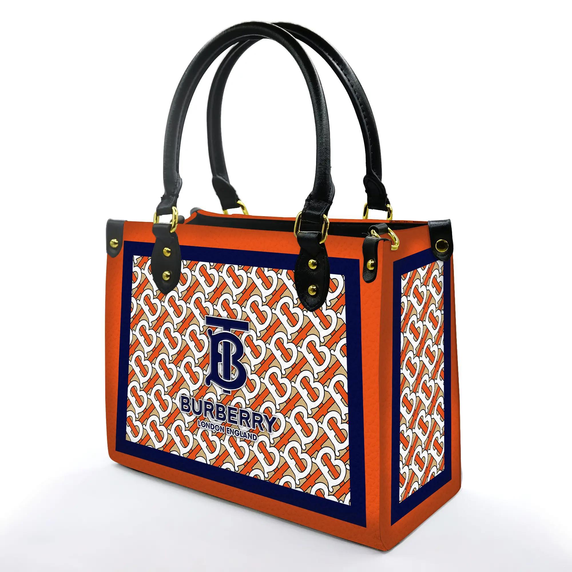 Burberry Women Luxury Leather Hand Bag 3D