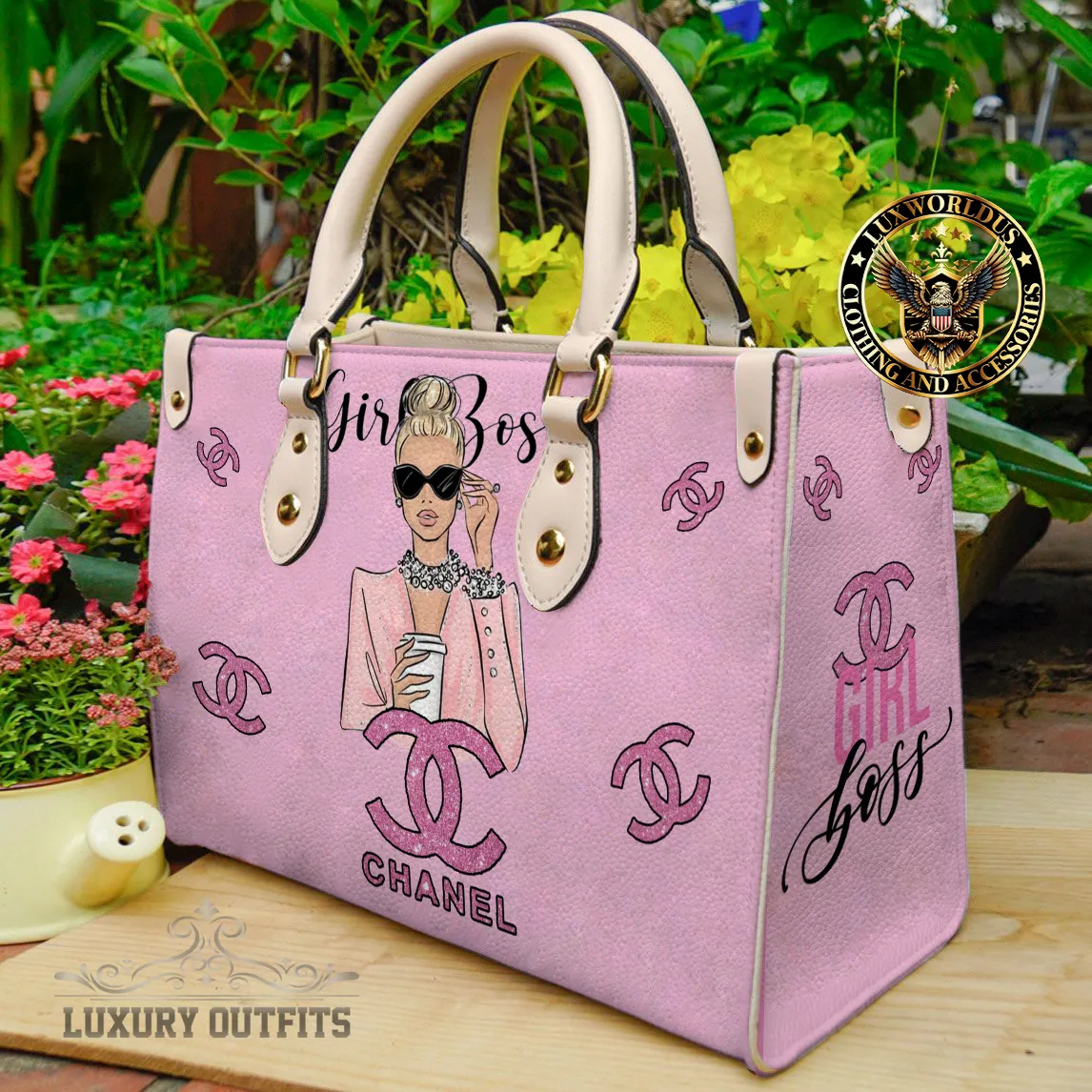 Chanel Limited Luxury Brand Premium Leather Hand Bag For Women